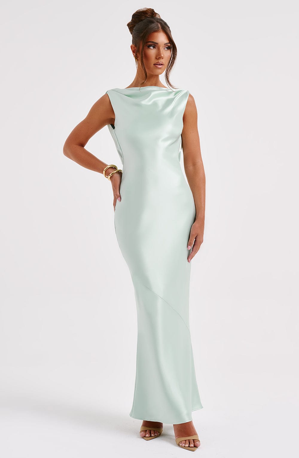 Vestido Maxi Azuri - Turquesa