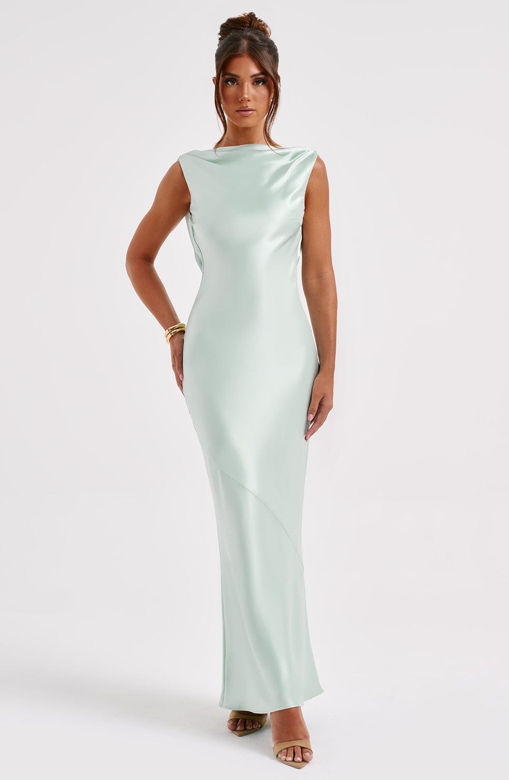 Vestido Maxi Azuri - Turquesa