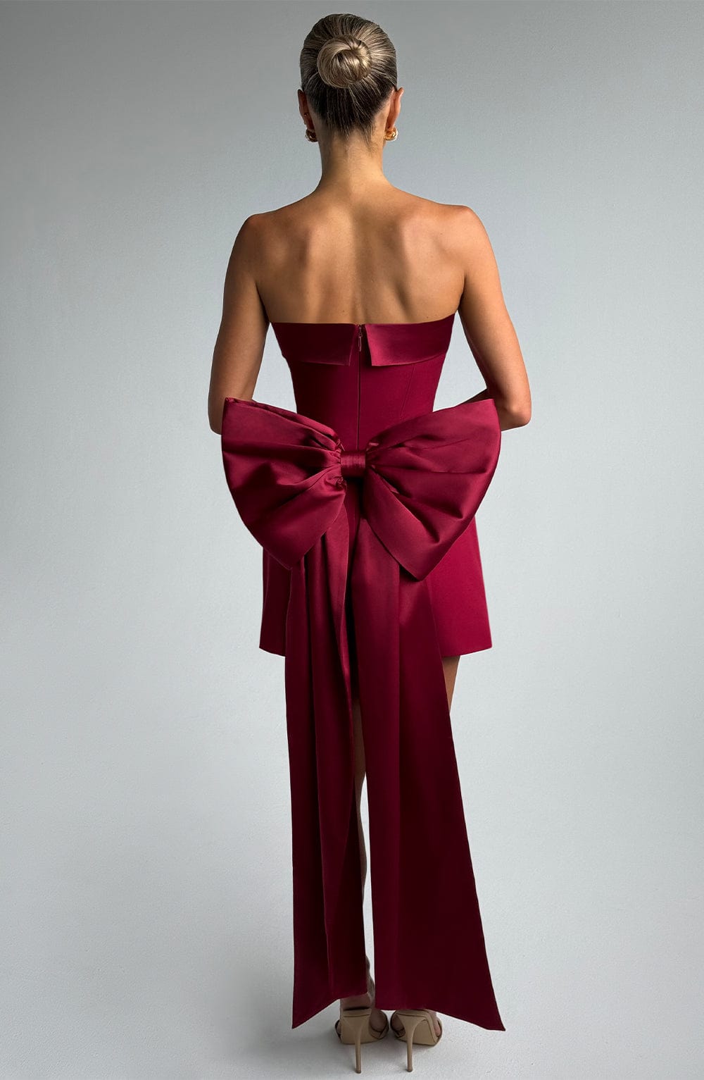 Vestido Mini Barbara - Vino