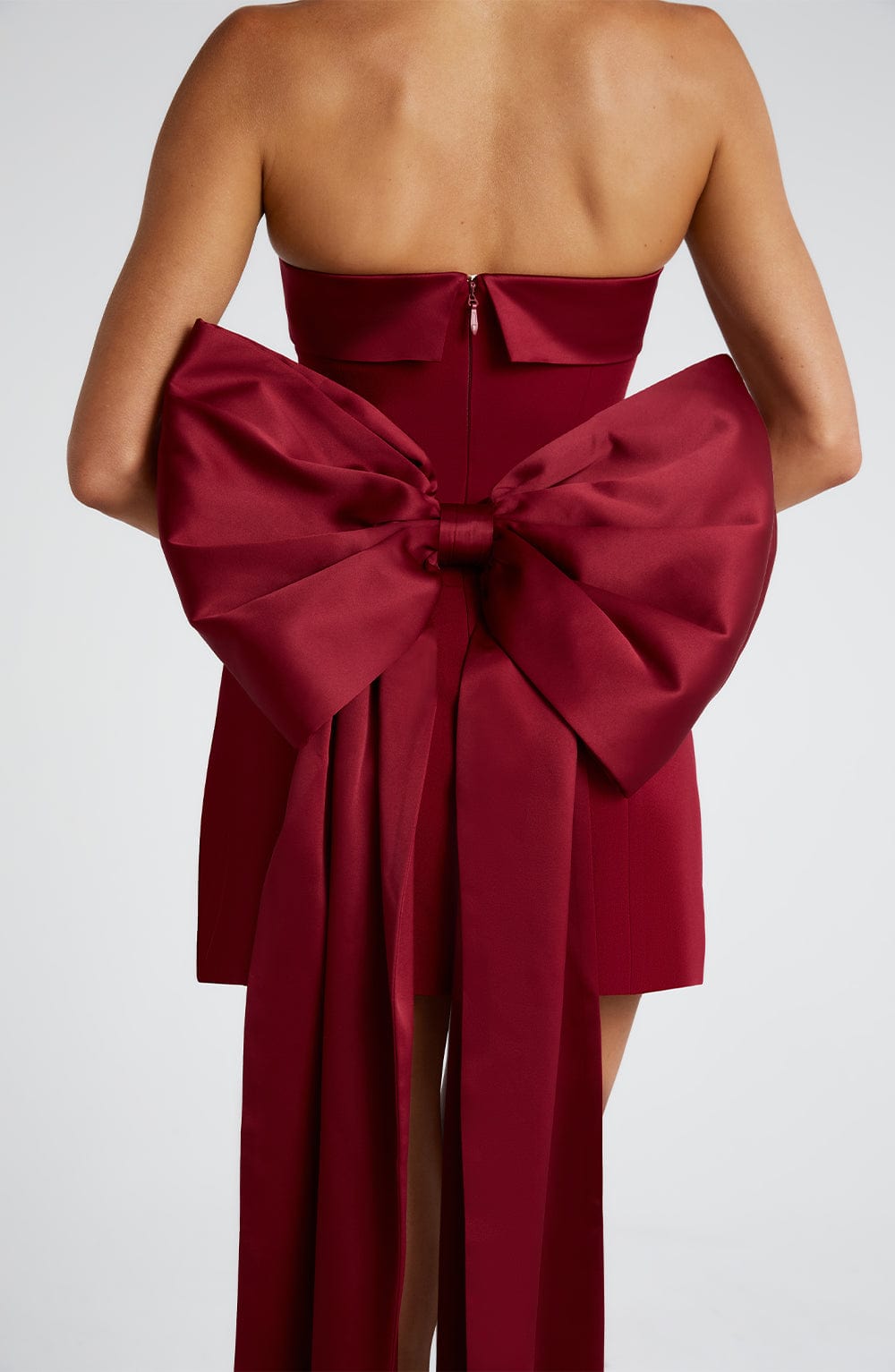 Vestido Mini Barbara - Vino