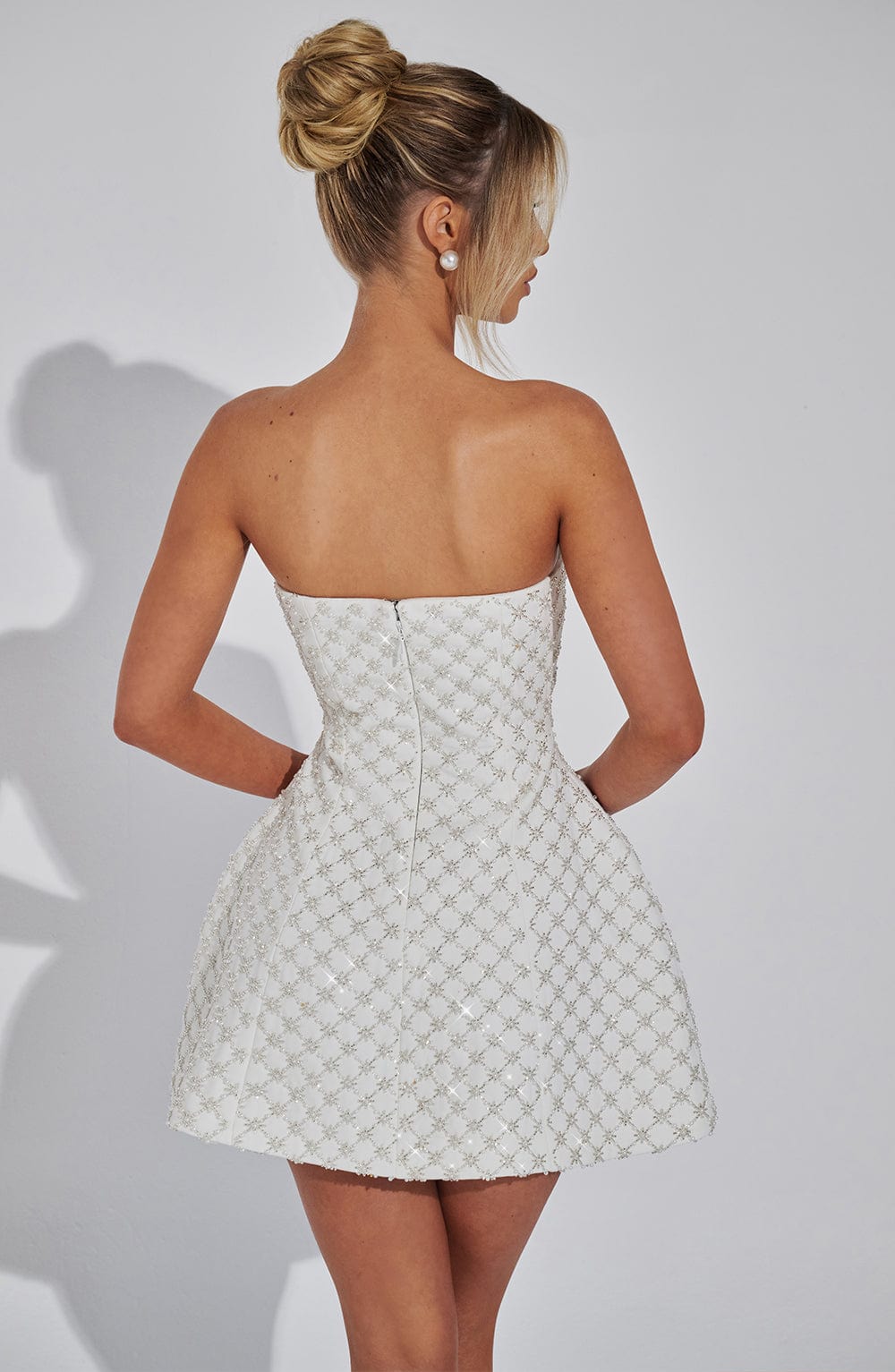 Vestido Mini Beatrice - Marfil