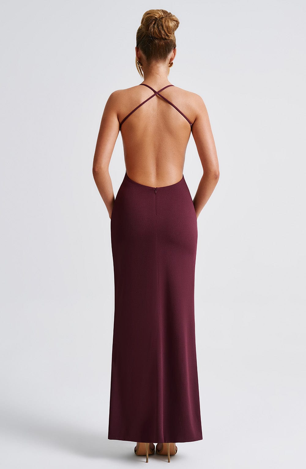 Vestido Maxi Beatrix - Laca de Cereza