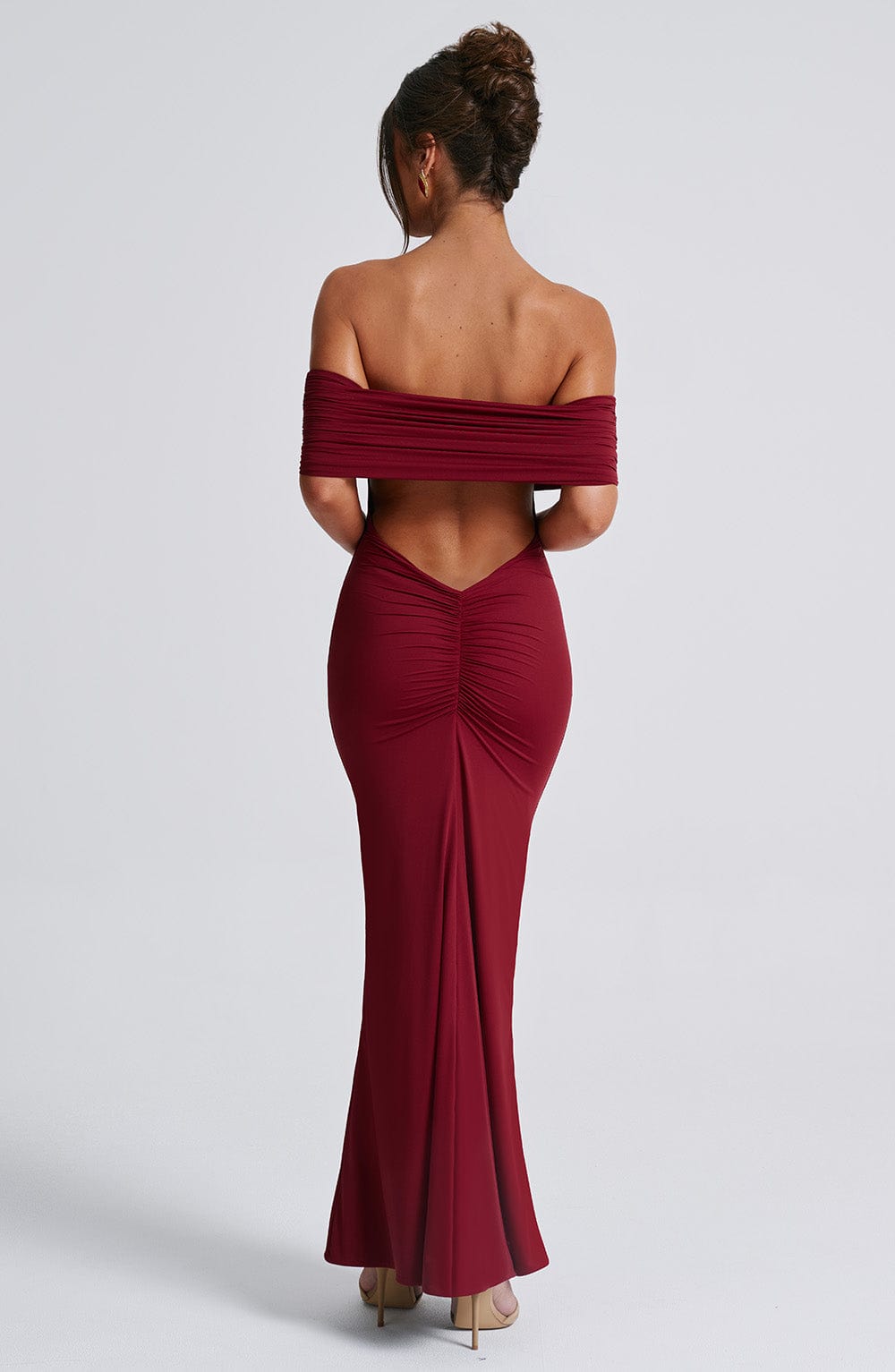 Vestido Maxi Belinda - Burdeos