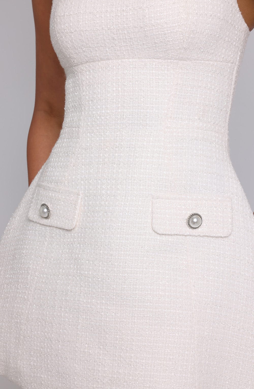 Vestido Mini Bessie - Marfil