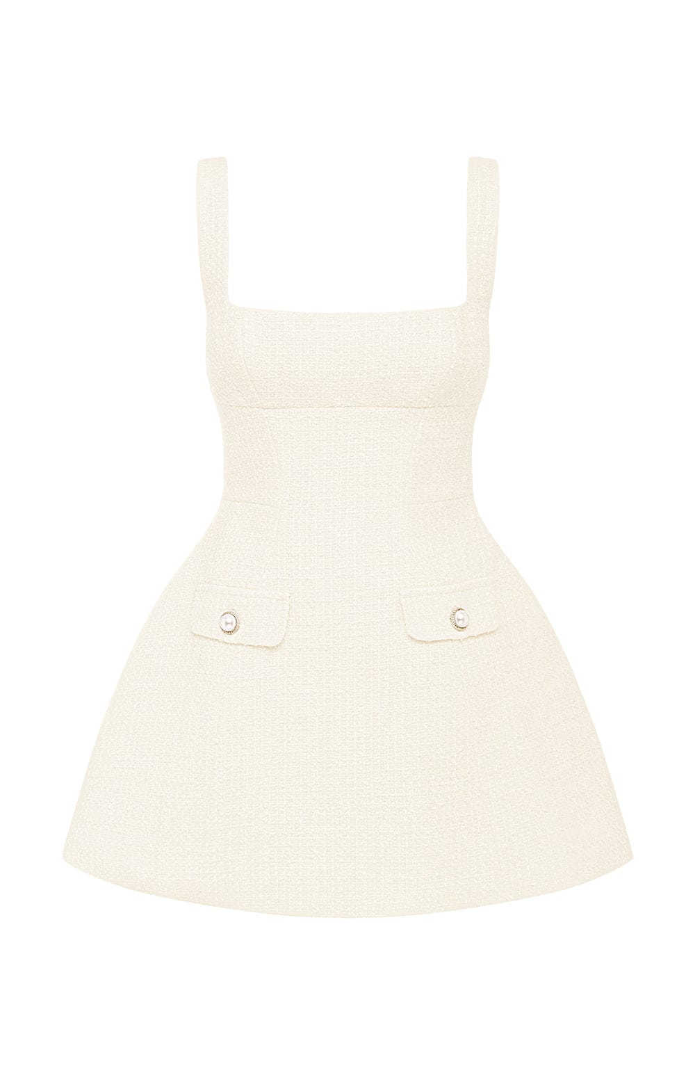 Vestido Mini Bessie - Marfil