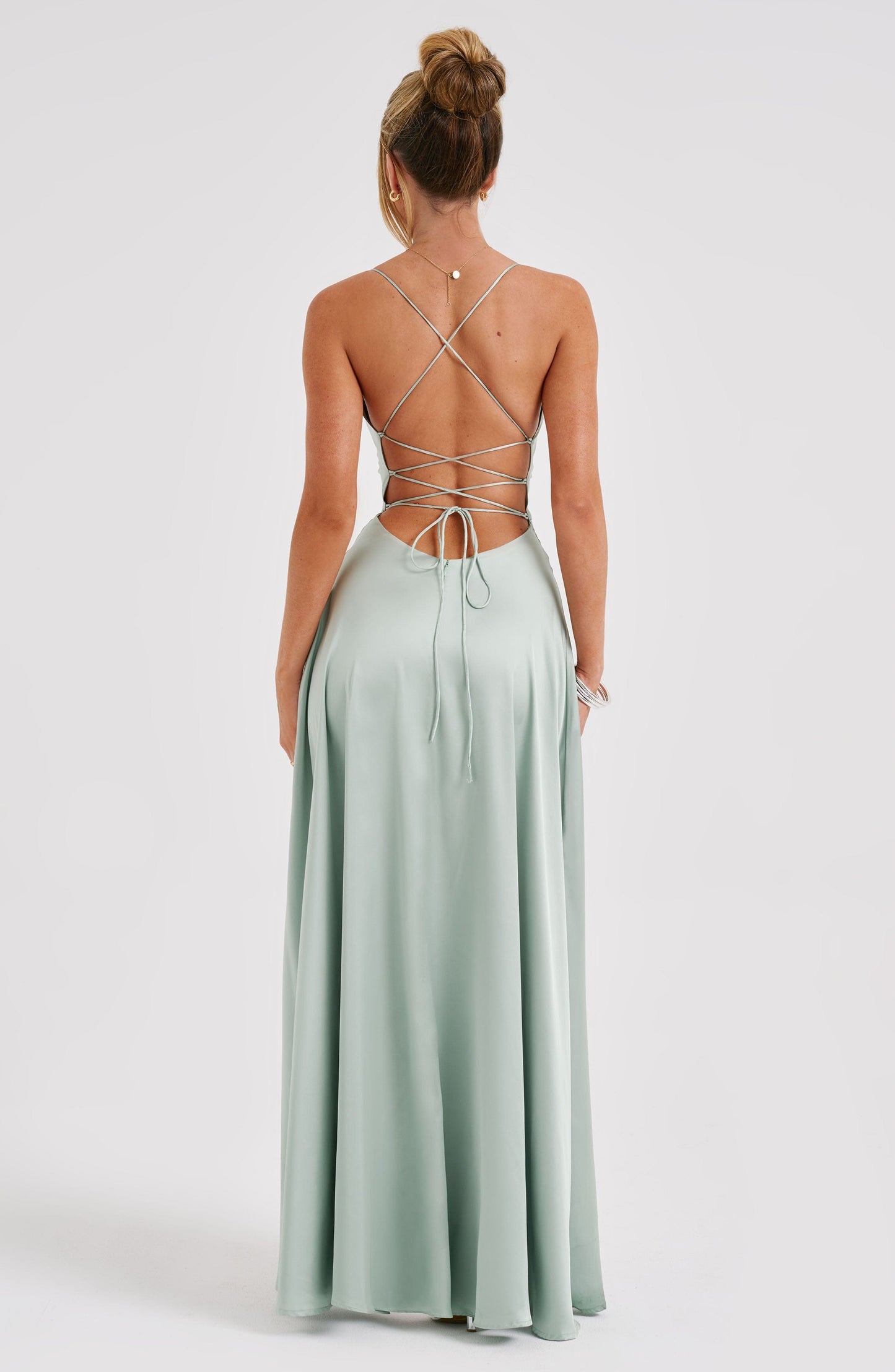 Vestido Maxi Bethany - Salvia