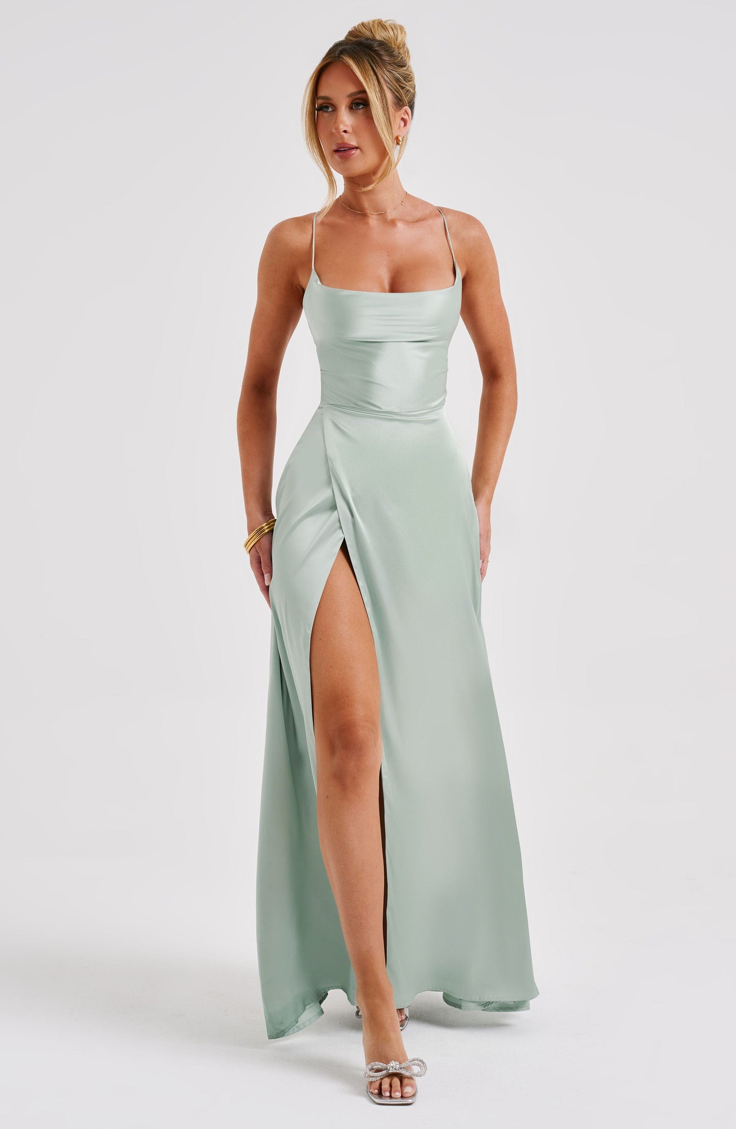 Vestido Maxi Bethany - Salvia