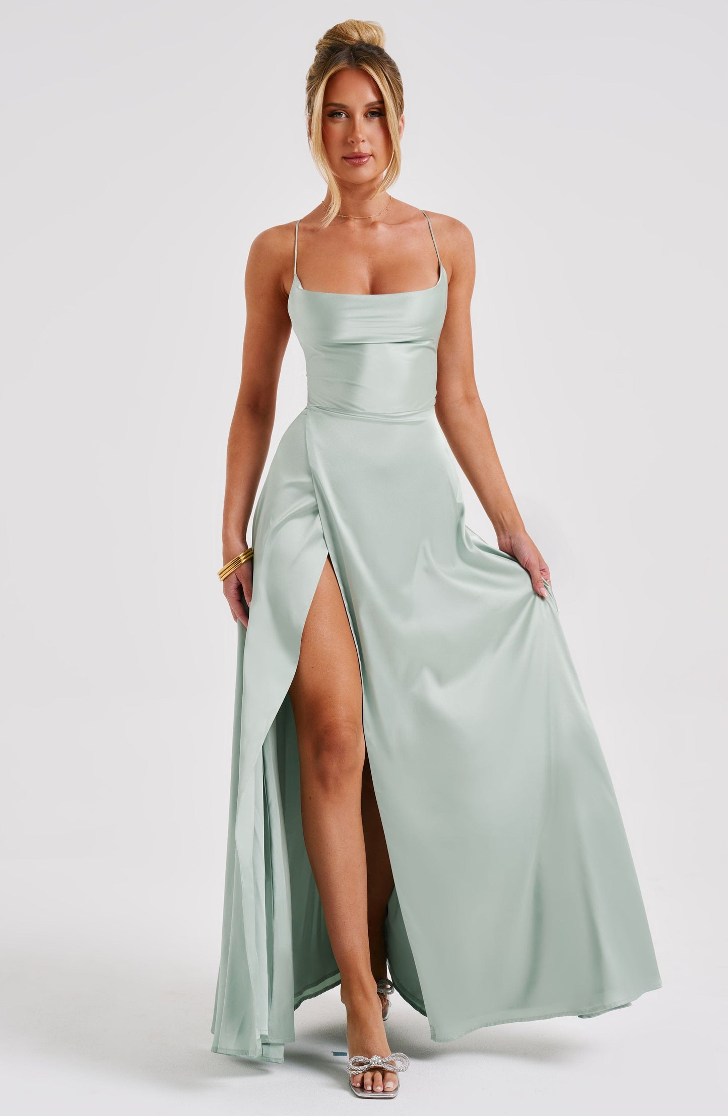 Vestido Maxi Bethany - Salvia