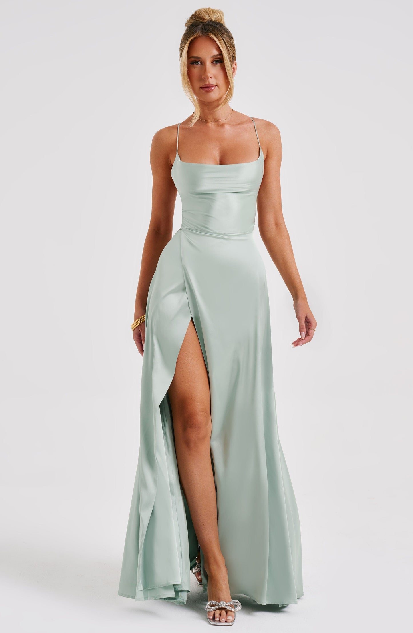 Vestido Maxi Bethany - Salvia