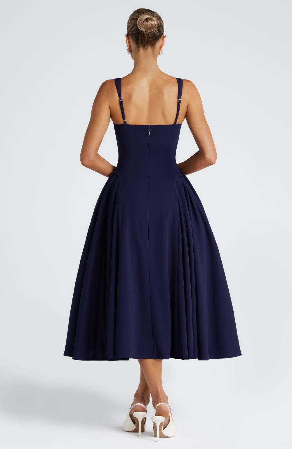 Vestido Midi Betty - Marino