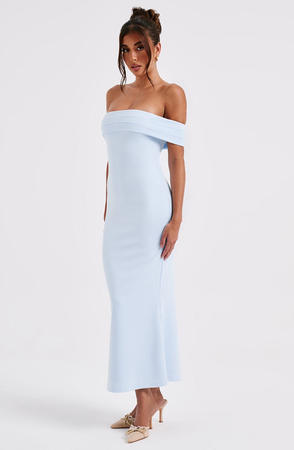 Vestido Midi Bex - Azul
