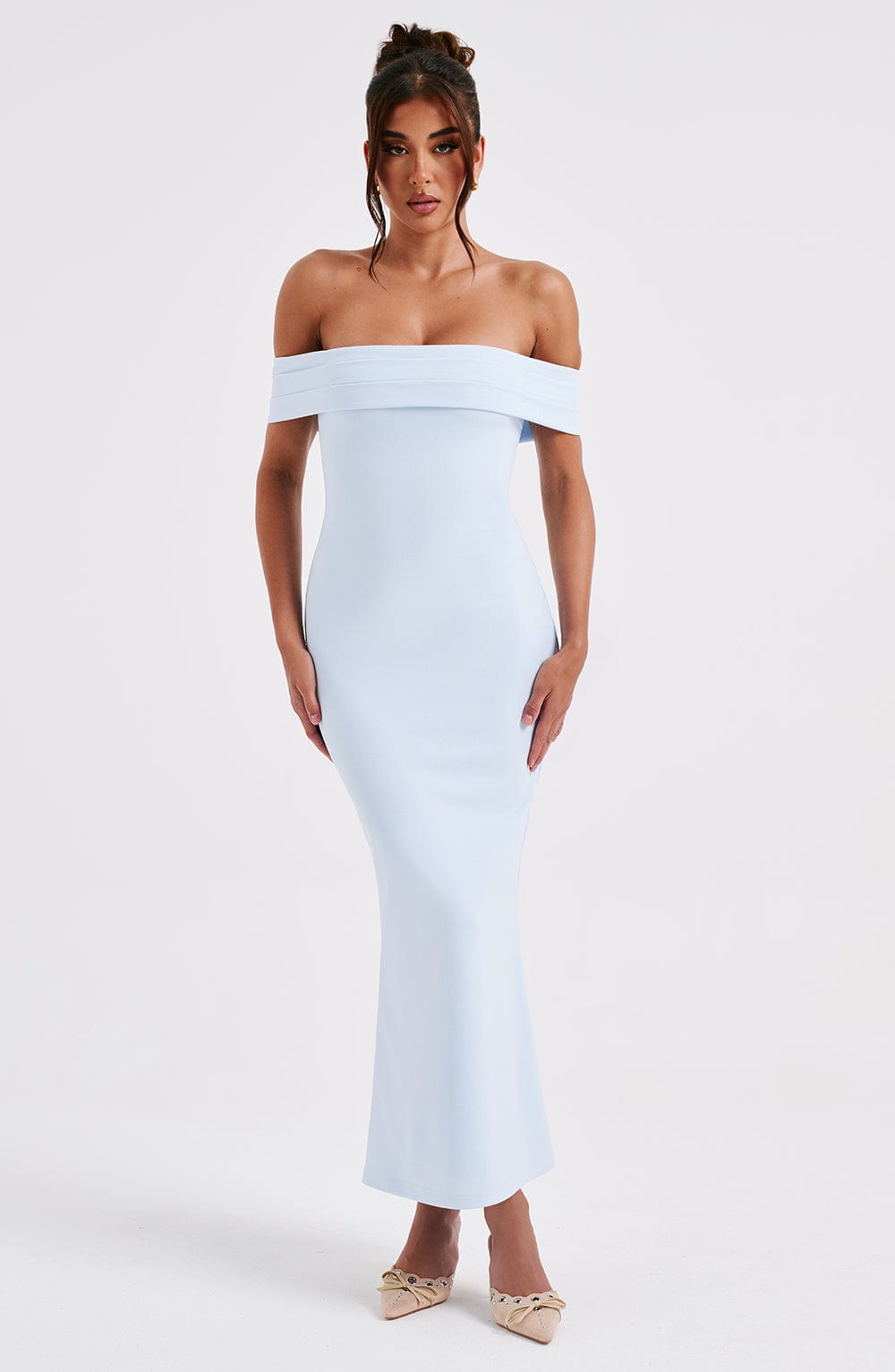 Vestido Midi Bex - Azul