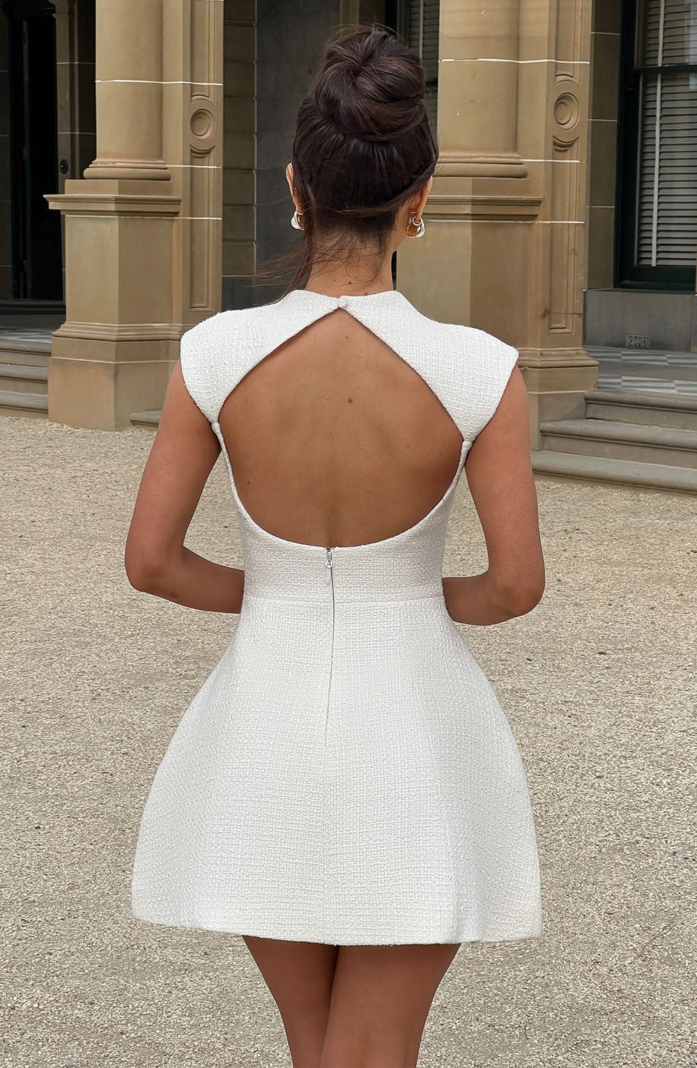 Vestido Mini Blake - Marfil