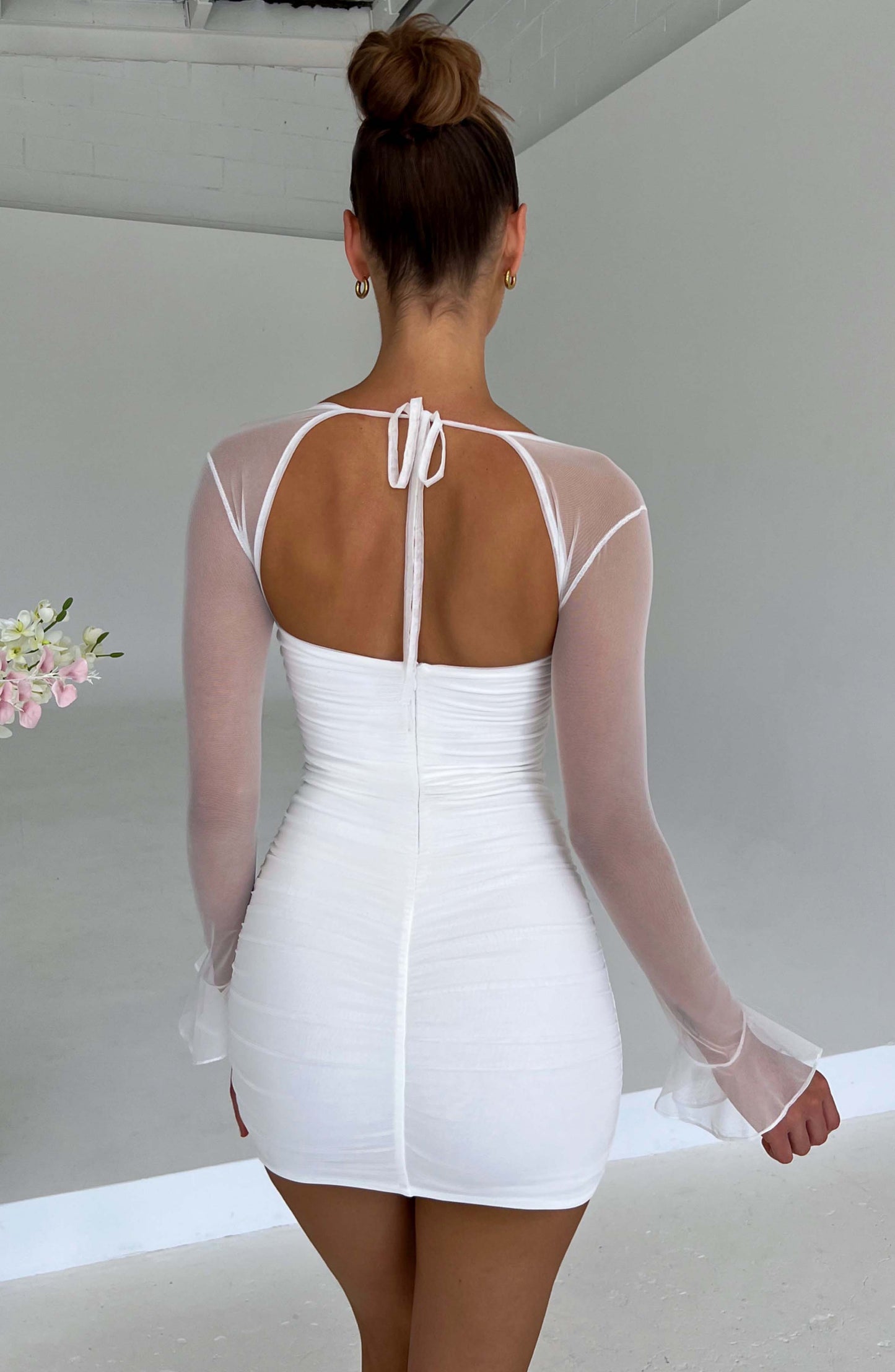 Vestido Mini Brea - Blanco