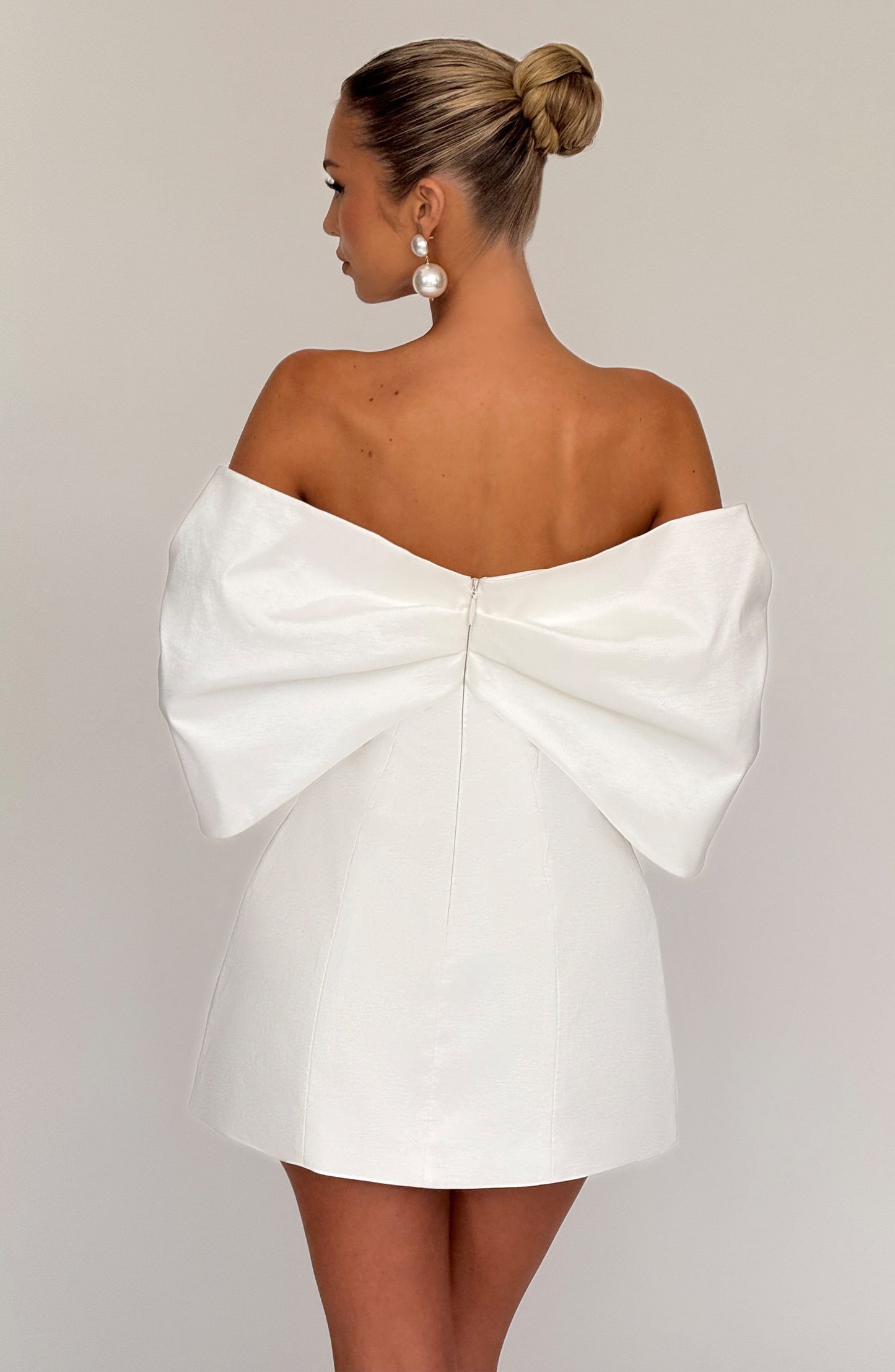 Vestido Mini Briella - Marfil