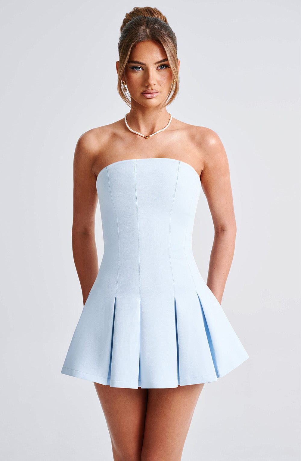Vestido Mini Bryony - Azul