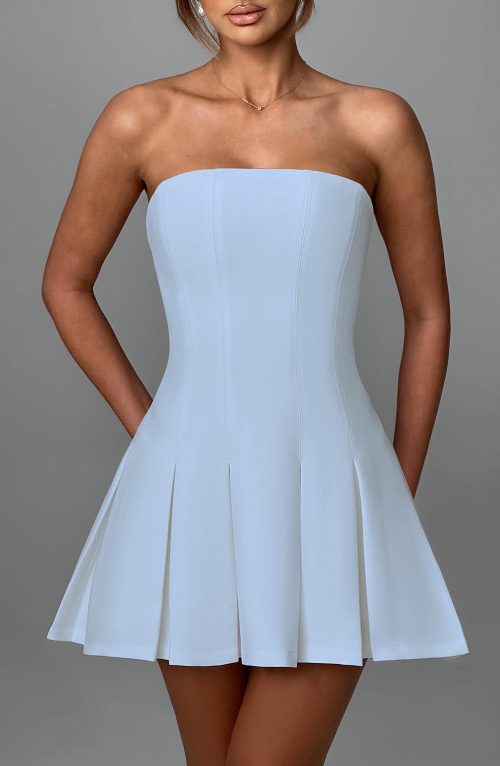 Vestido Mini Bryony - Azul