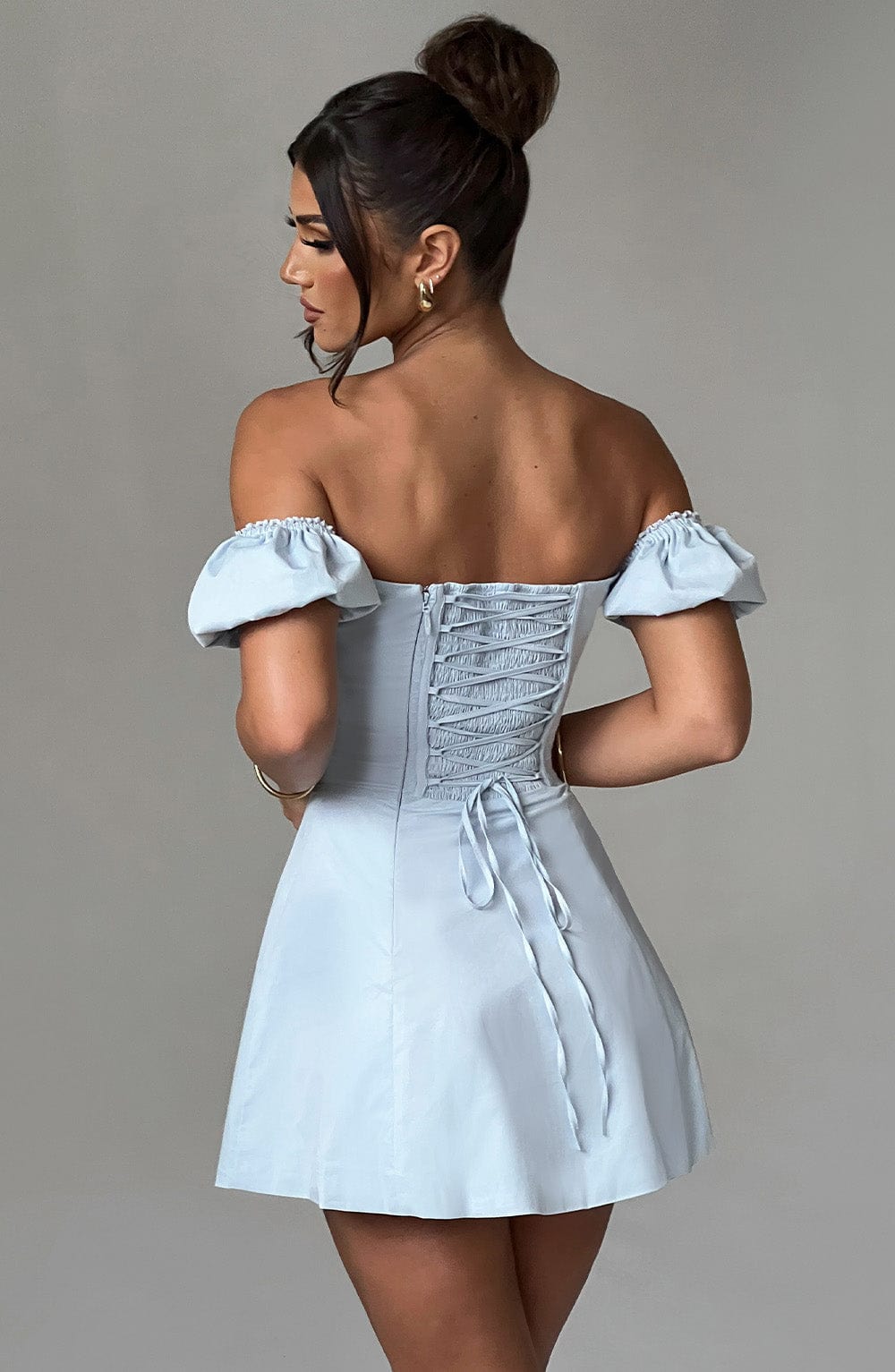 Vestido Mini Caitlyn - Azul