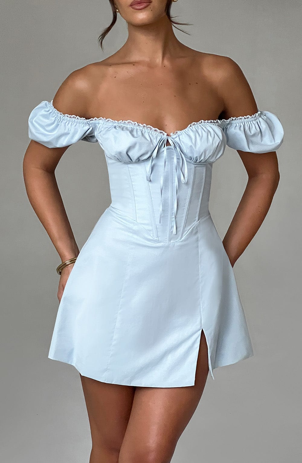 Vestido Mini Caitlyn - Azul