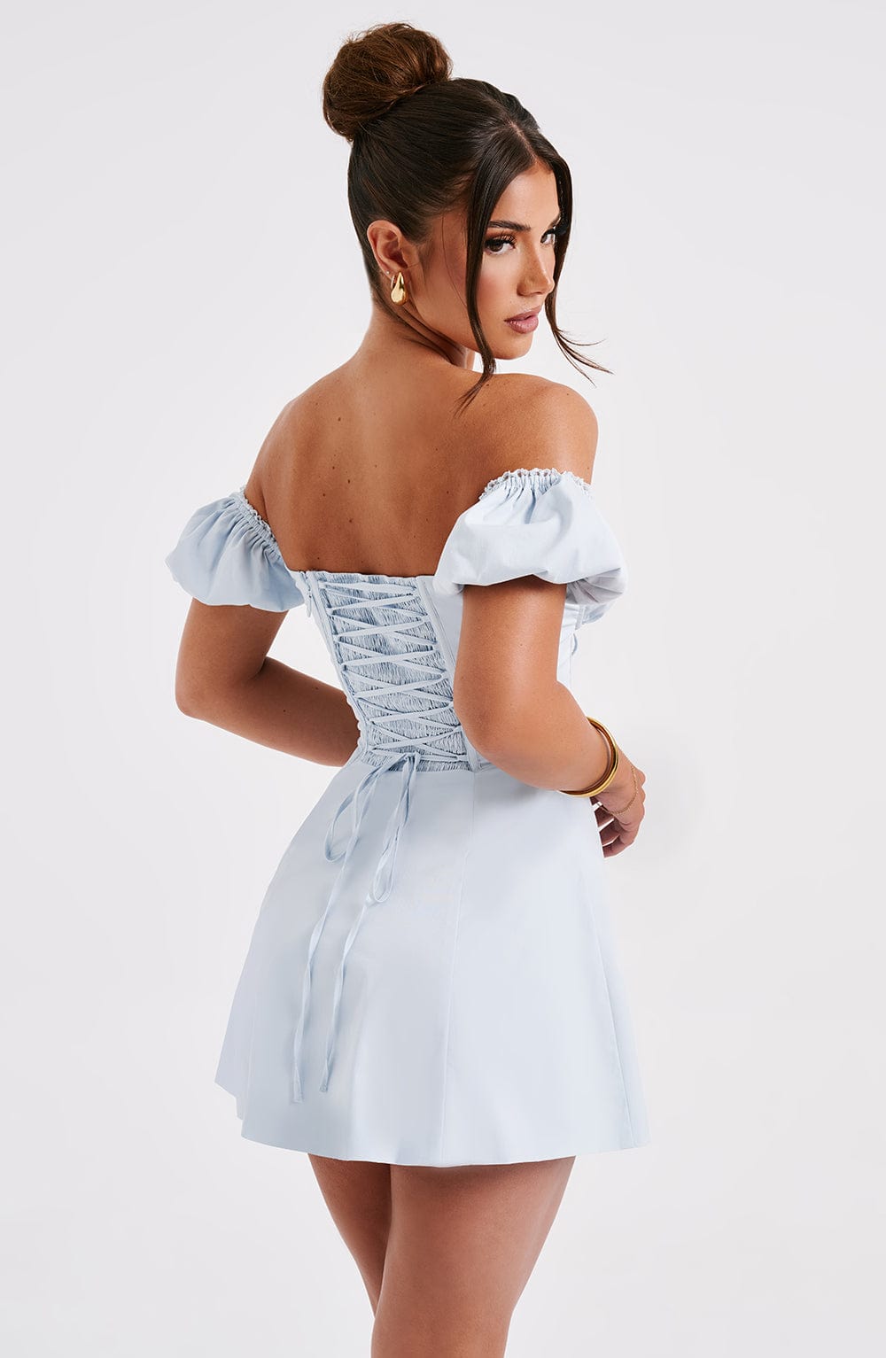 Vestido Mini Caitlyn - Azul