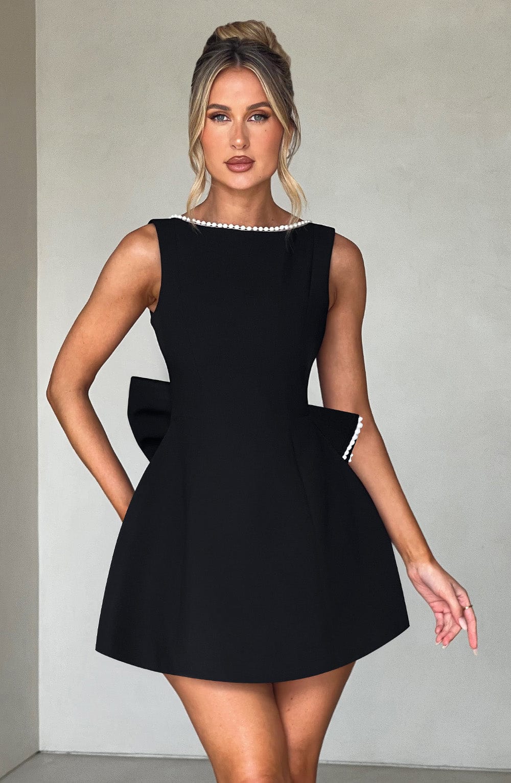 Vestido Mini Carrie - Negro
