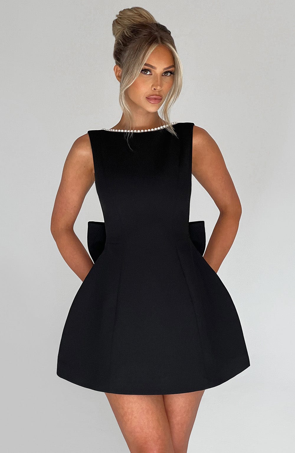 Vestido Mini Carrie - Negro