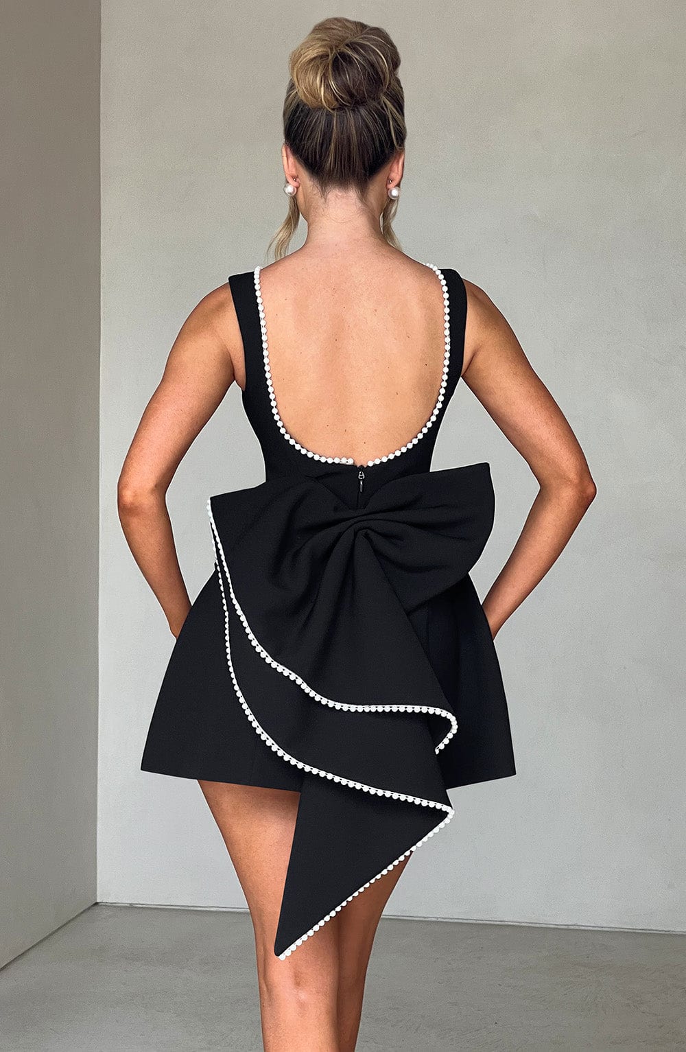 Vestido Mini Carrie - Negro