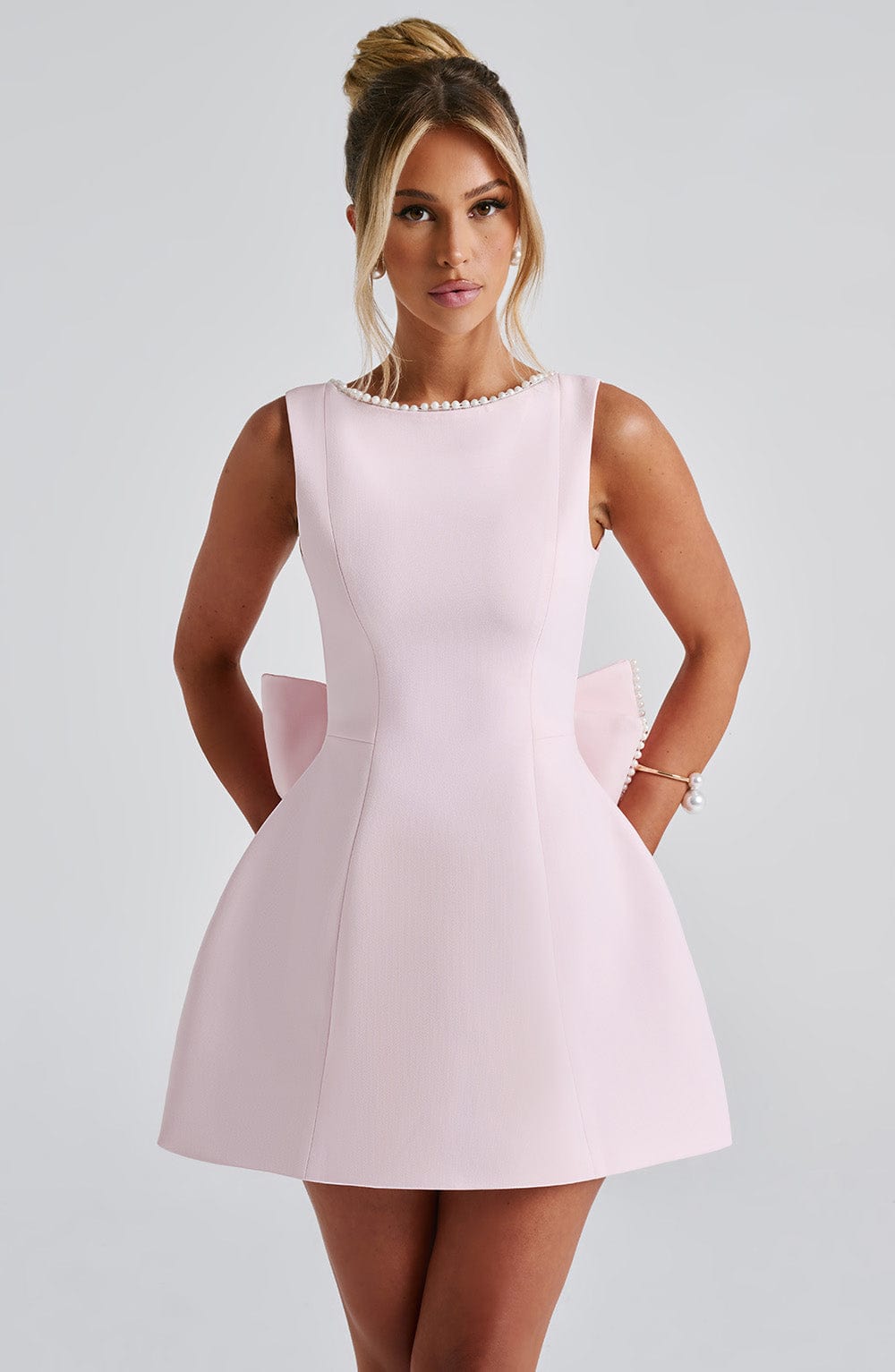 Vestido Mini Carrie - Rosa