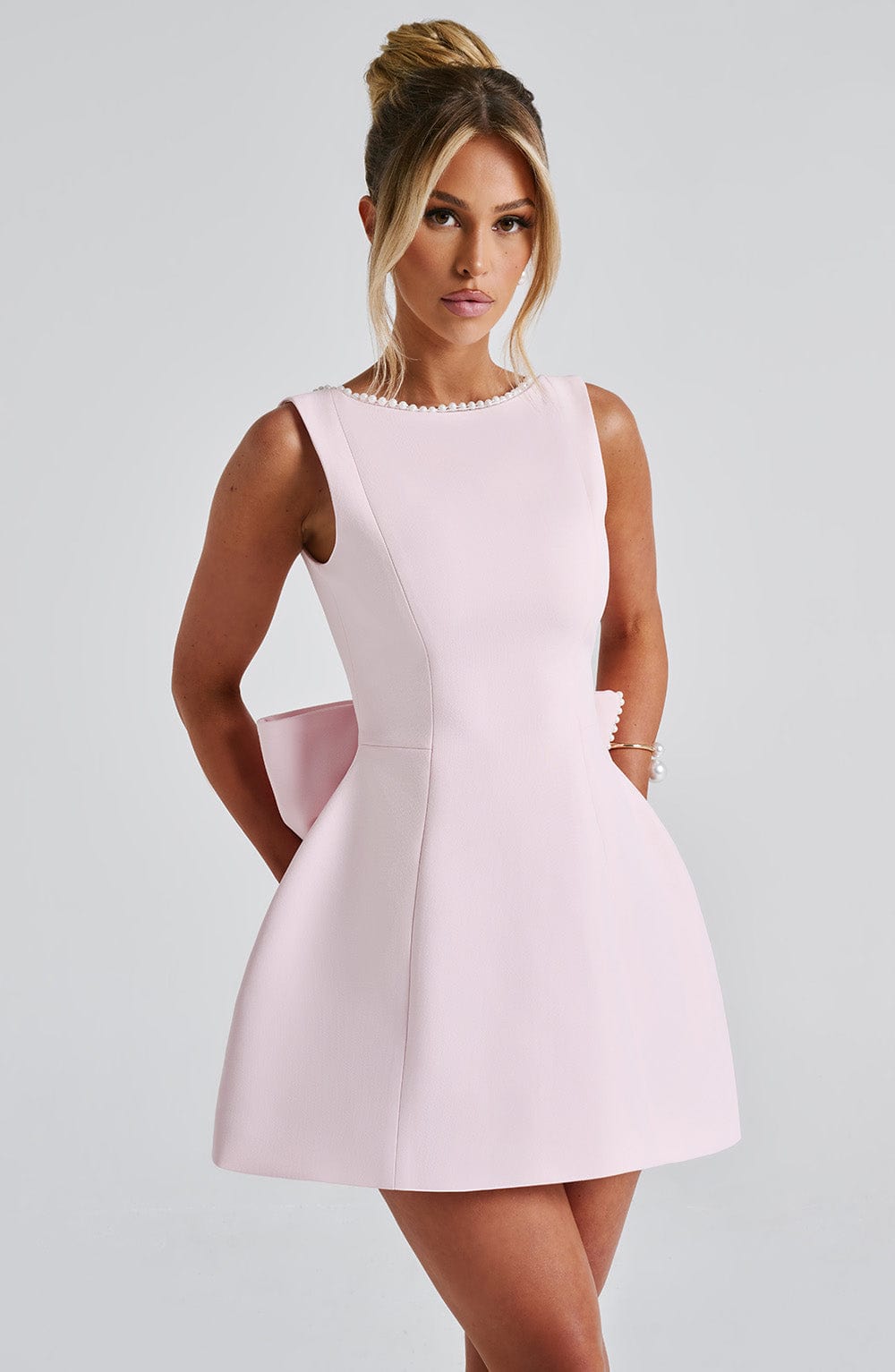 Vestido Mini Carrie - Rosa
