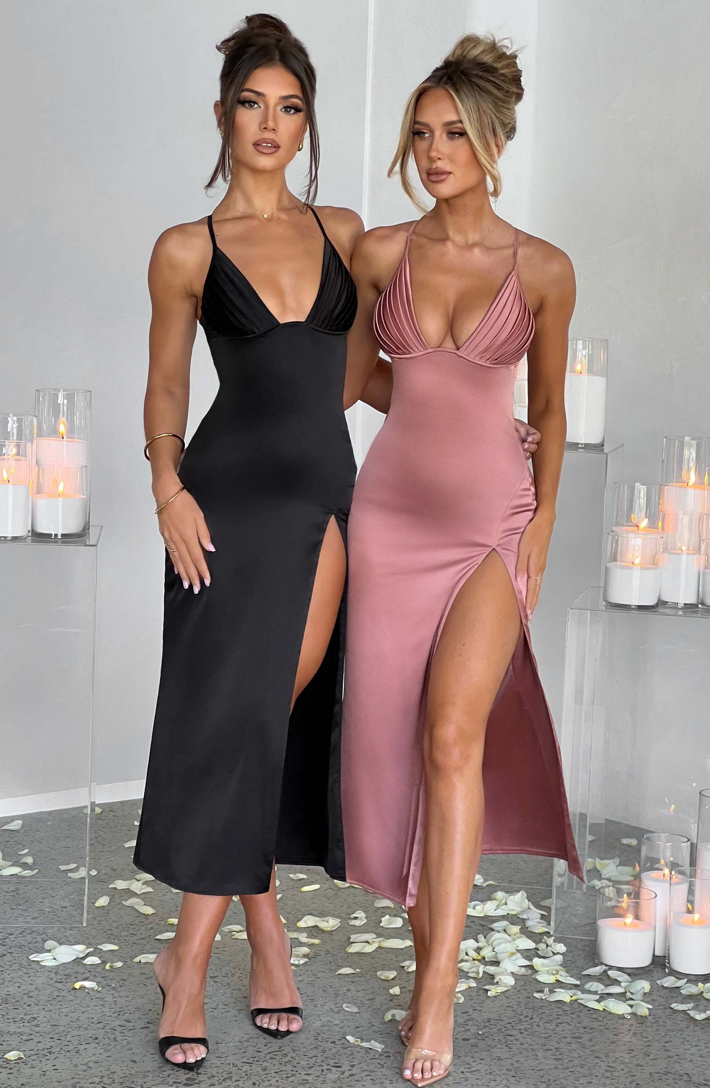 Vestido Midi Cece - Negro