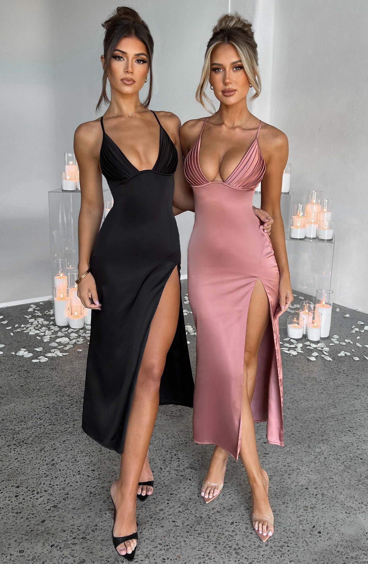 Vestido Midi Cece - Negro