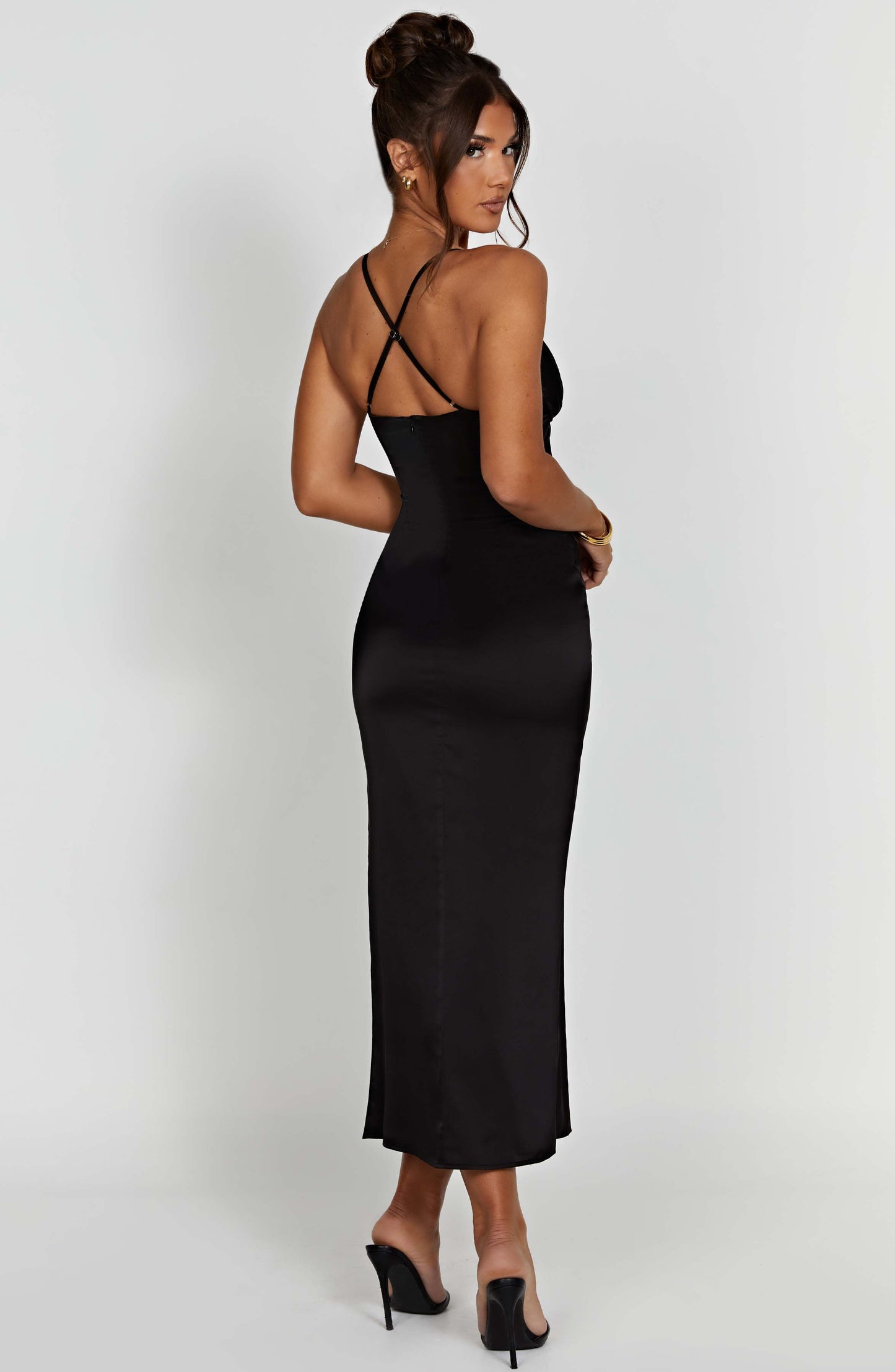 Vestido Midi Cece - Negro
