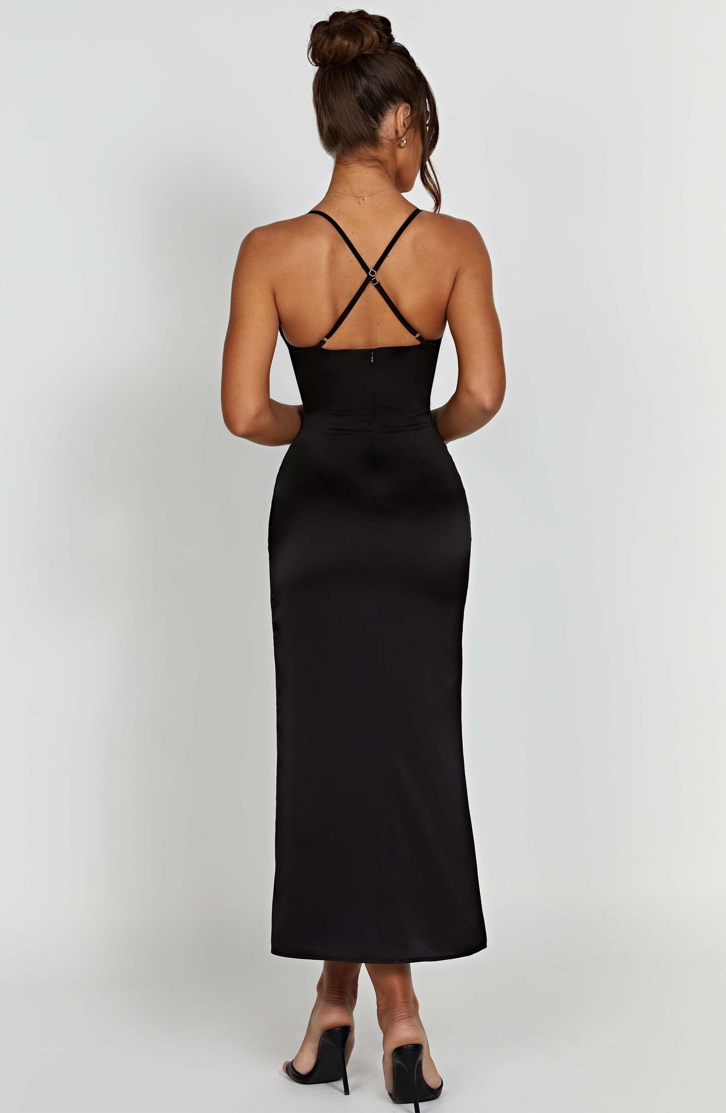 Vestido Midi Cece - Negro