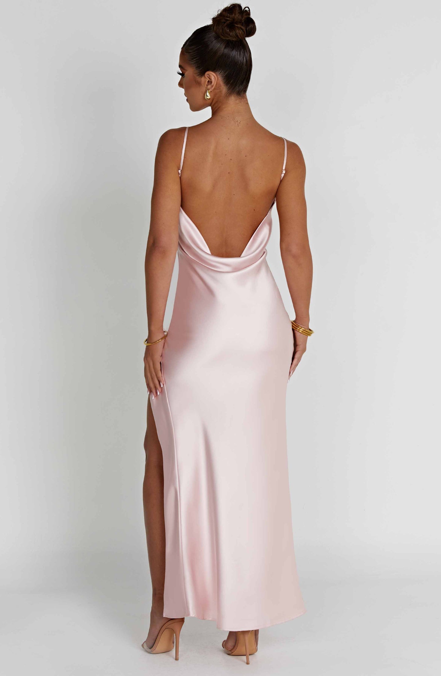 Vestido Maxi Celestina - Rosa Claro
