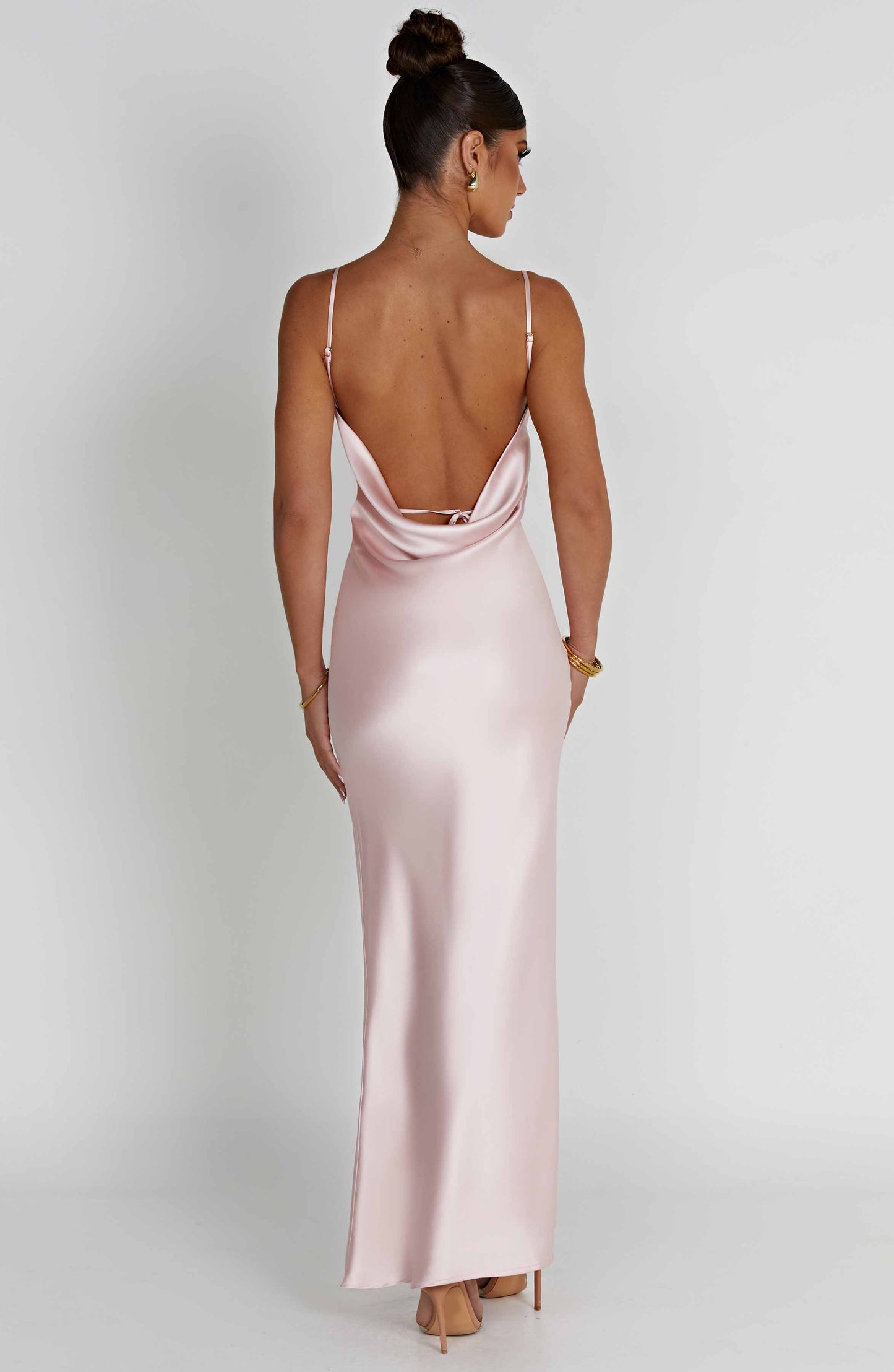 Vestido Maxi Celestina - Rosa Claro