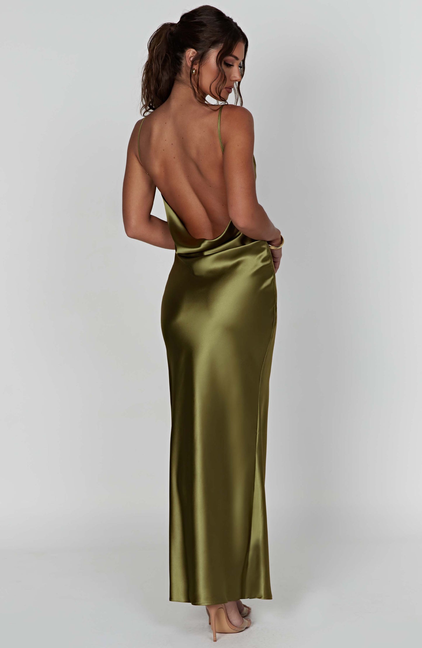 Vestido Maxi Celestina - Caqui