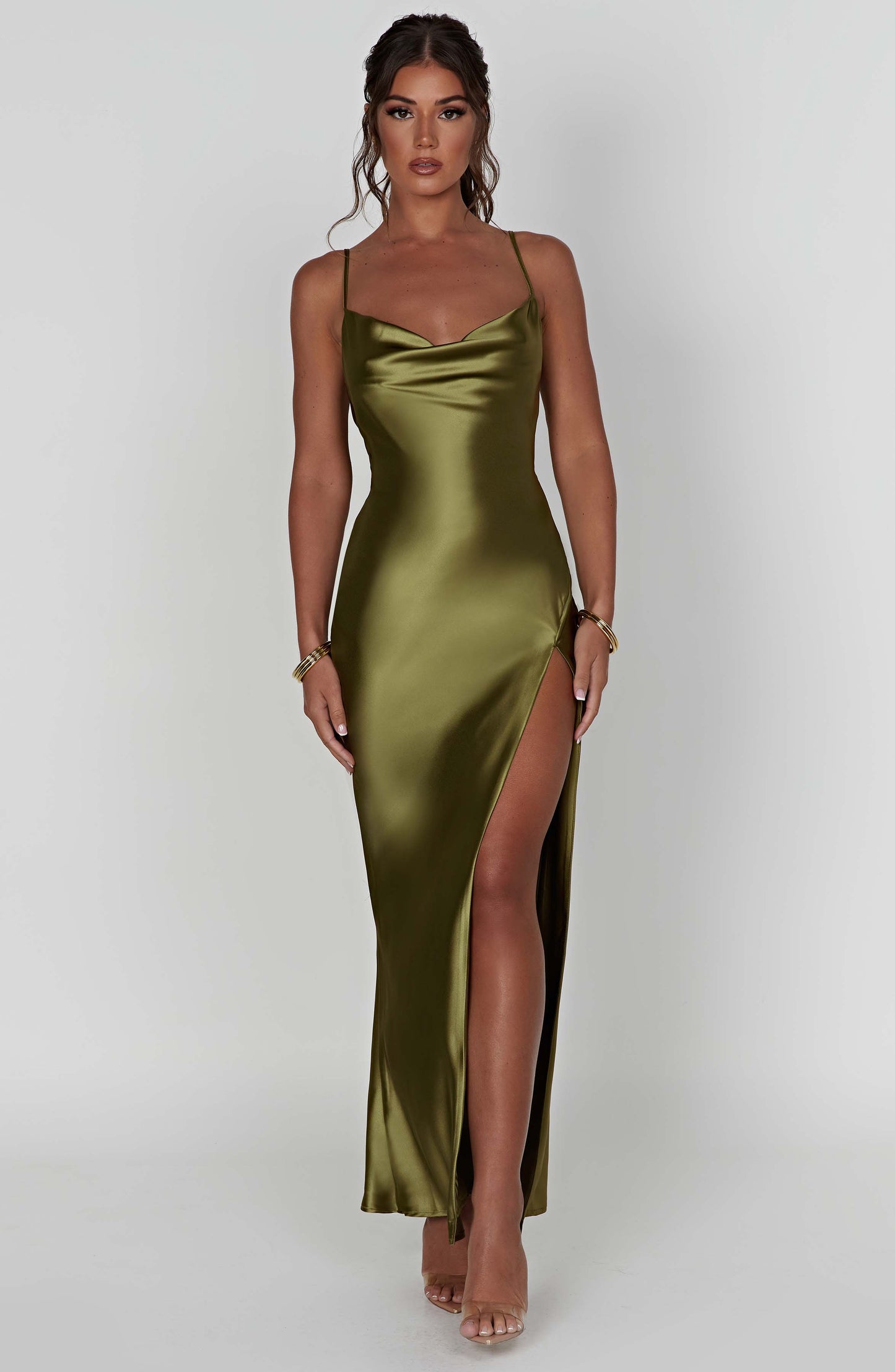 Vestido Maxi Celestina - Caqui