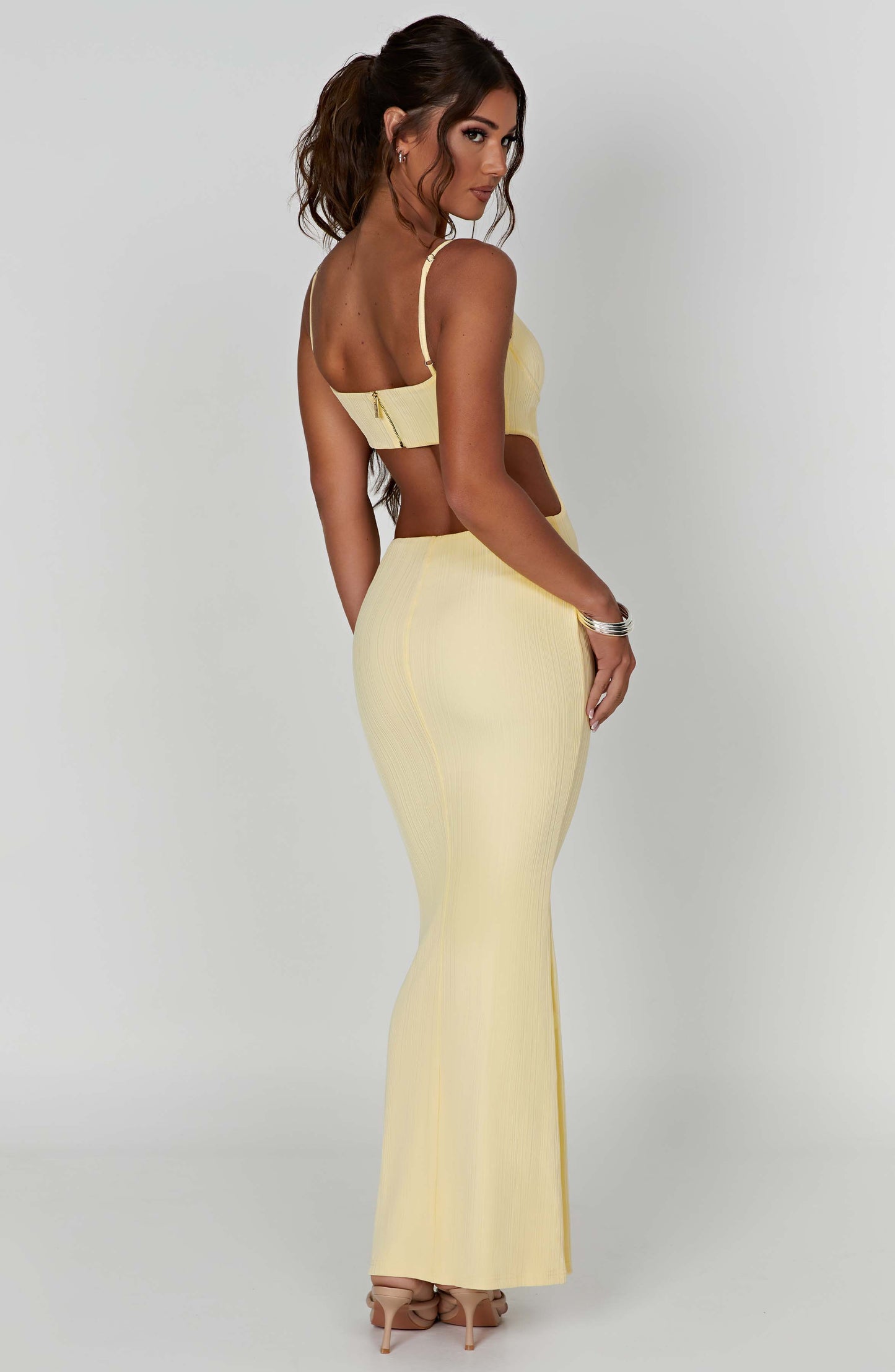 Vestido Maxi Celine - Limón