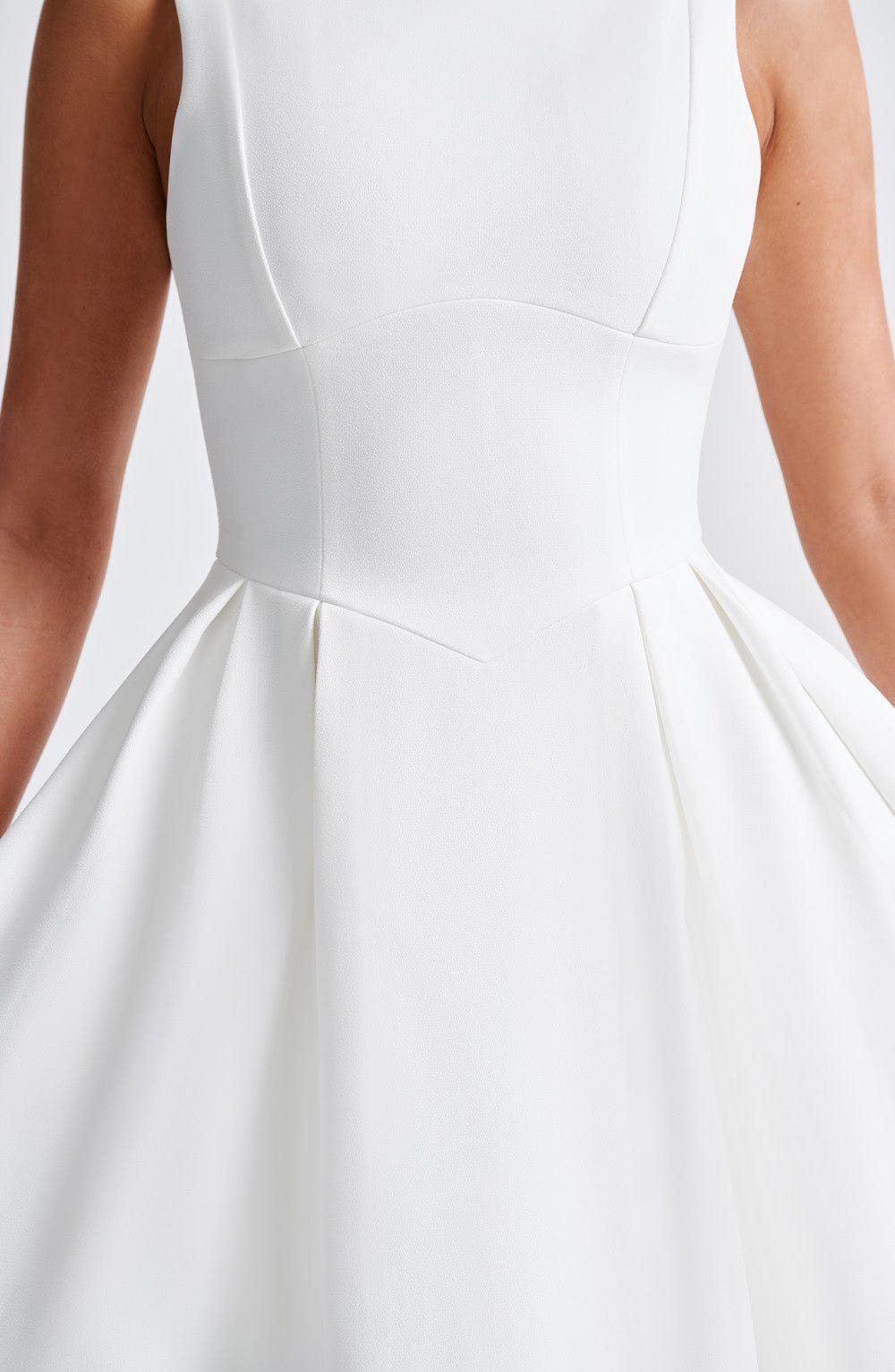 Vestido Midi Clarabella - Marfil