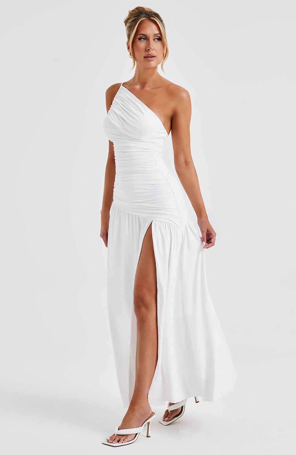 Vestido Maxi Claudia - Blanco