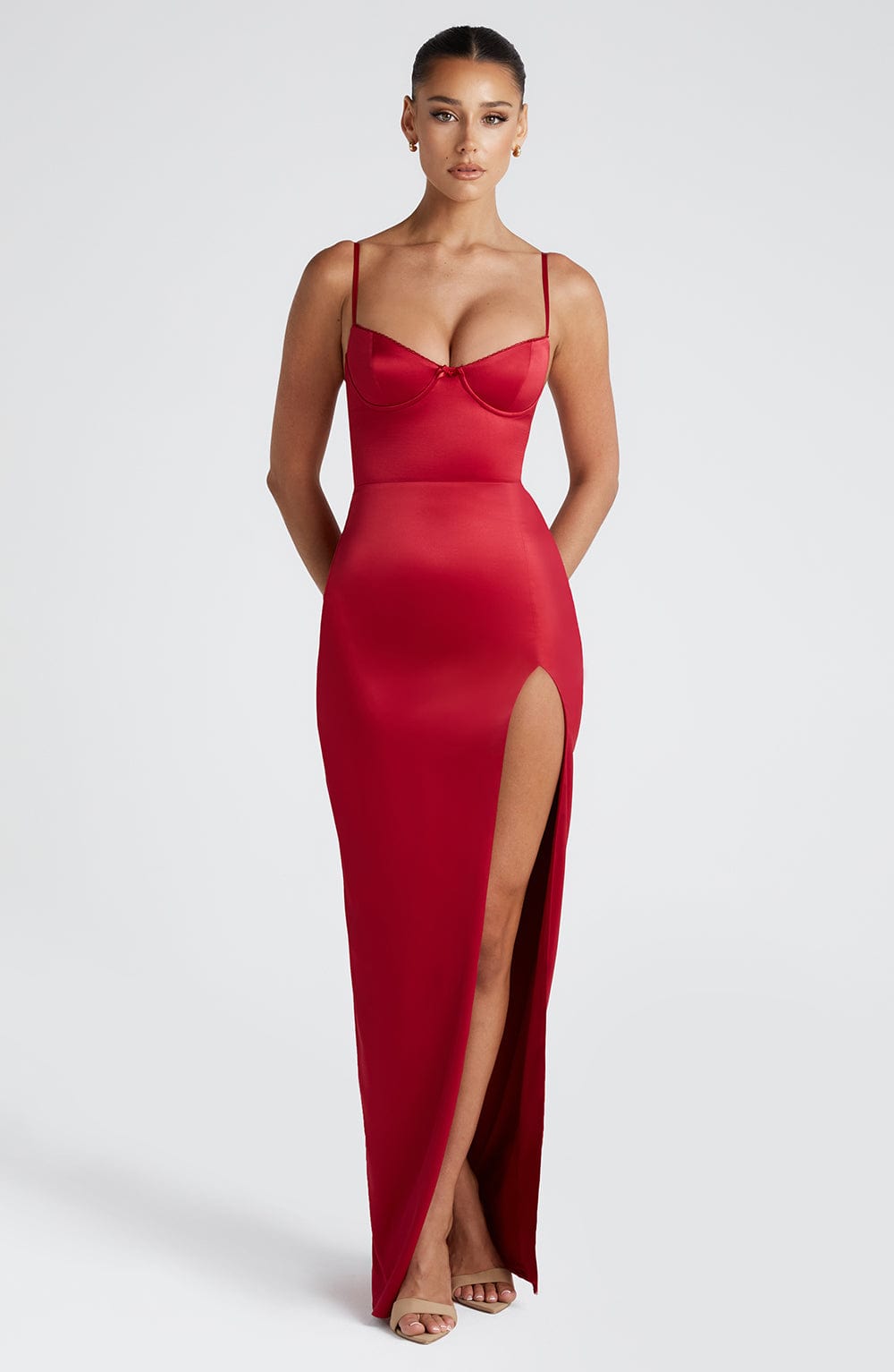 Vestido Maxi Clementina - Rojo