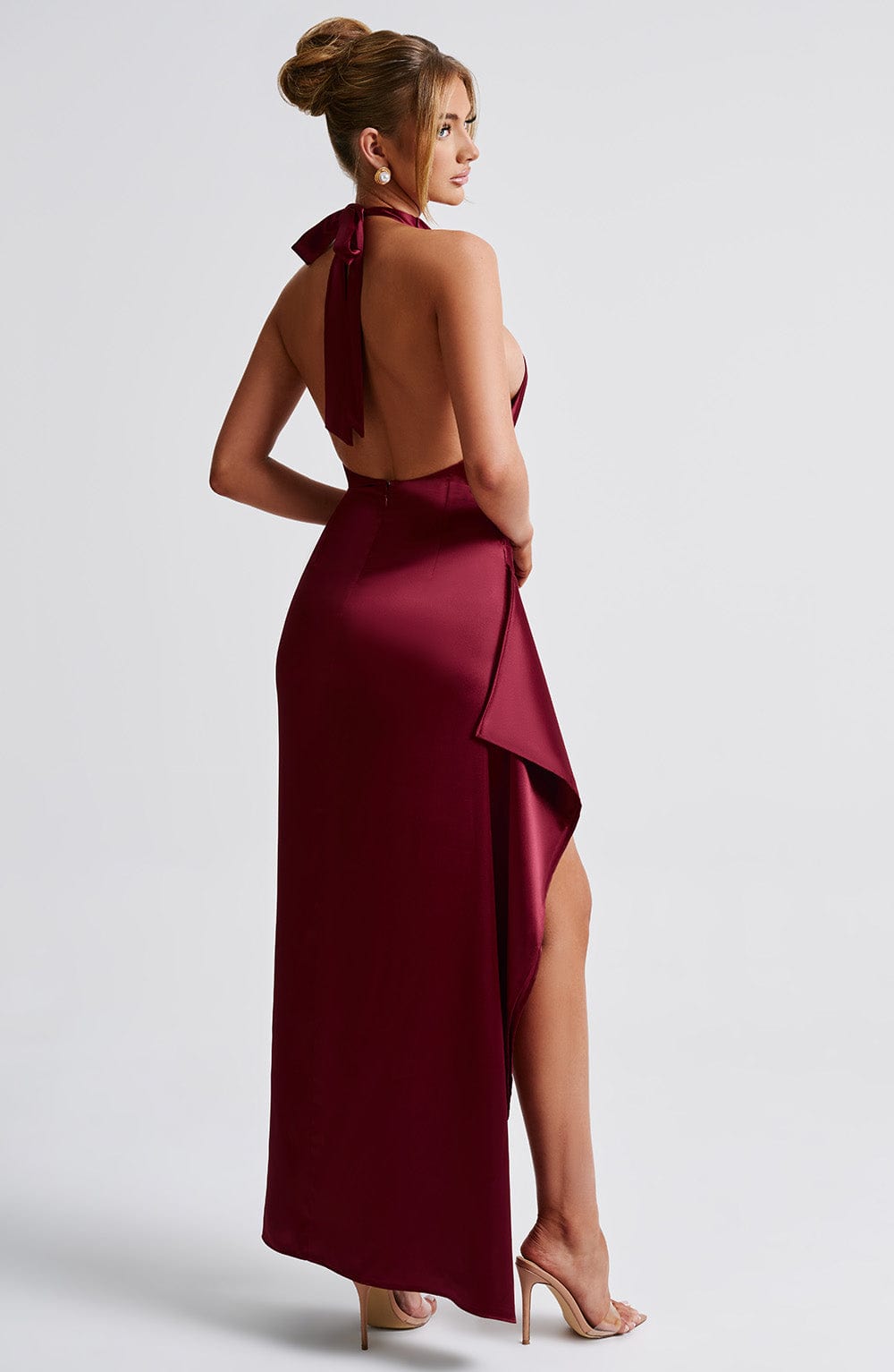 Vestido Maxi Colette - Burdeos