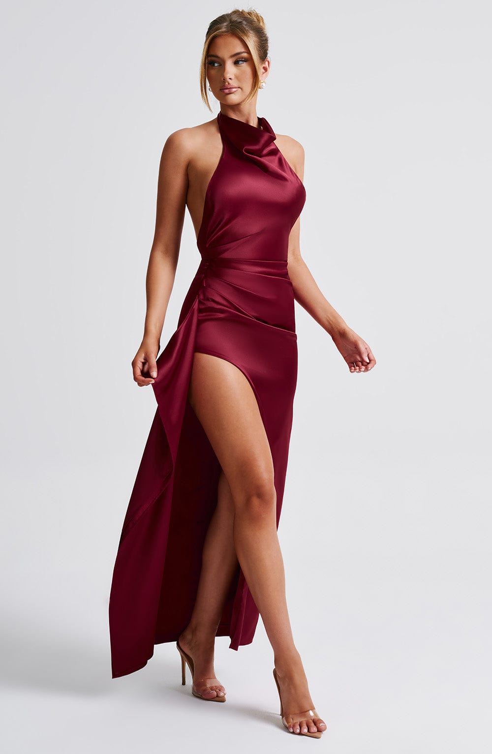 Vestido Maxi Colette - Burdeos