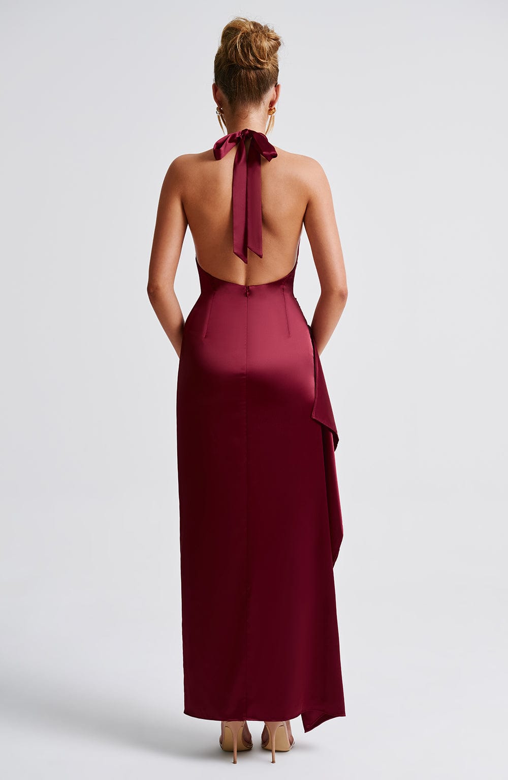 Vestido Maxi Colette - Burdeos