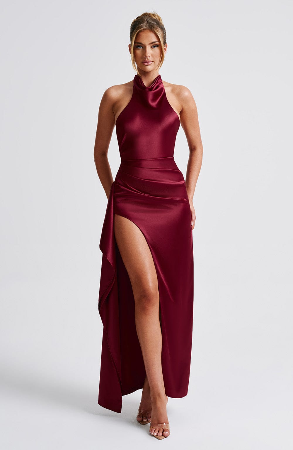 Vestido Maxi Colette - Burdeos