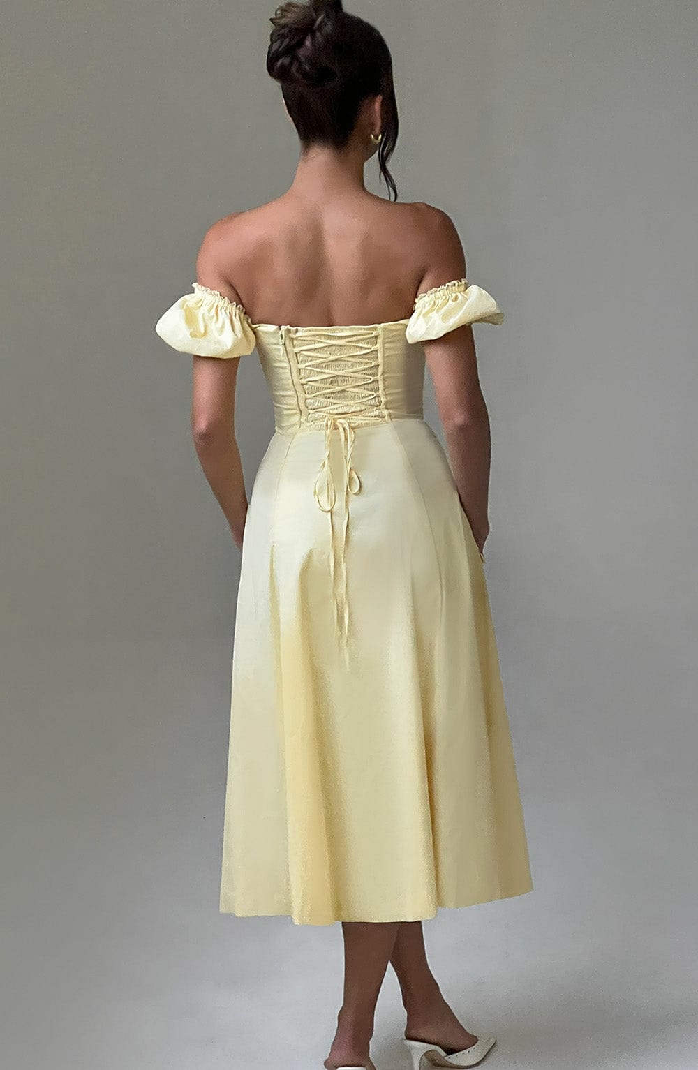 Vestido Midi Courtney - Limón