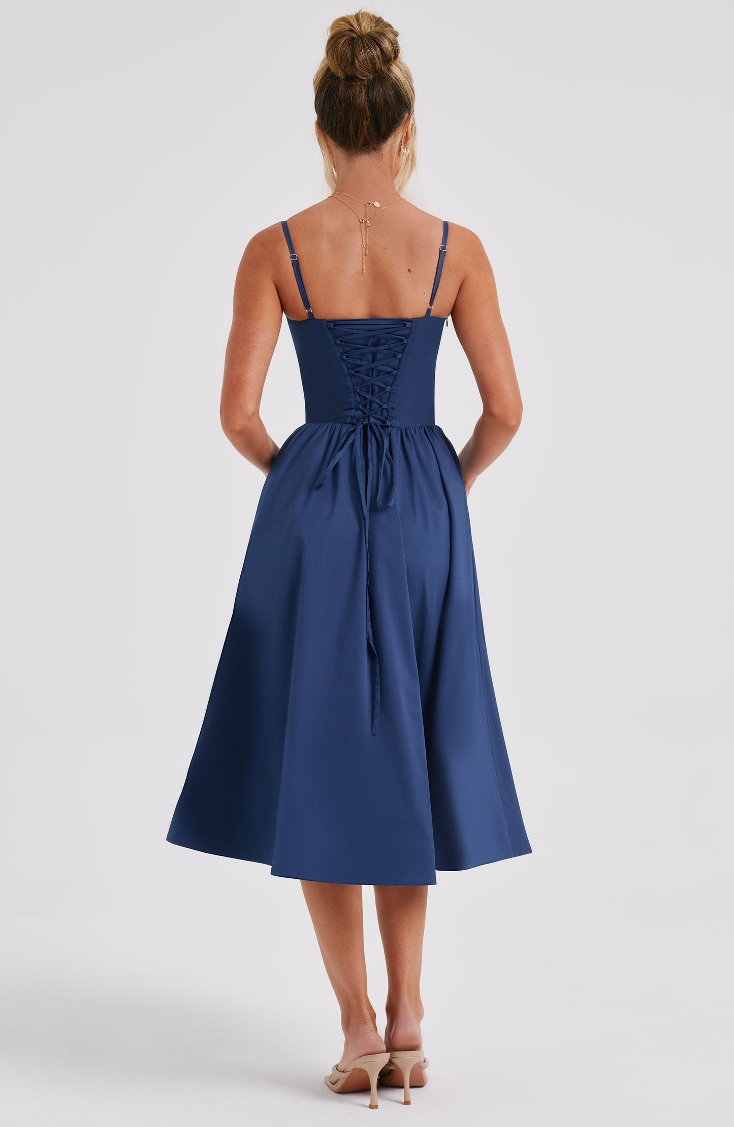 Vestido Midi Daisey - Marino