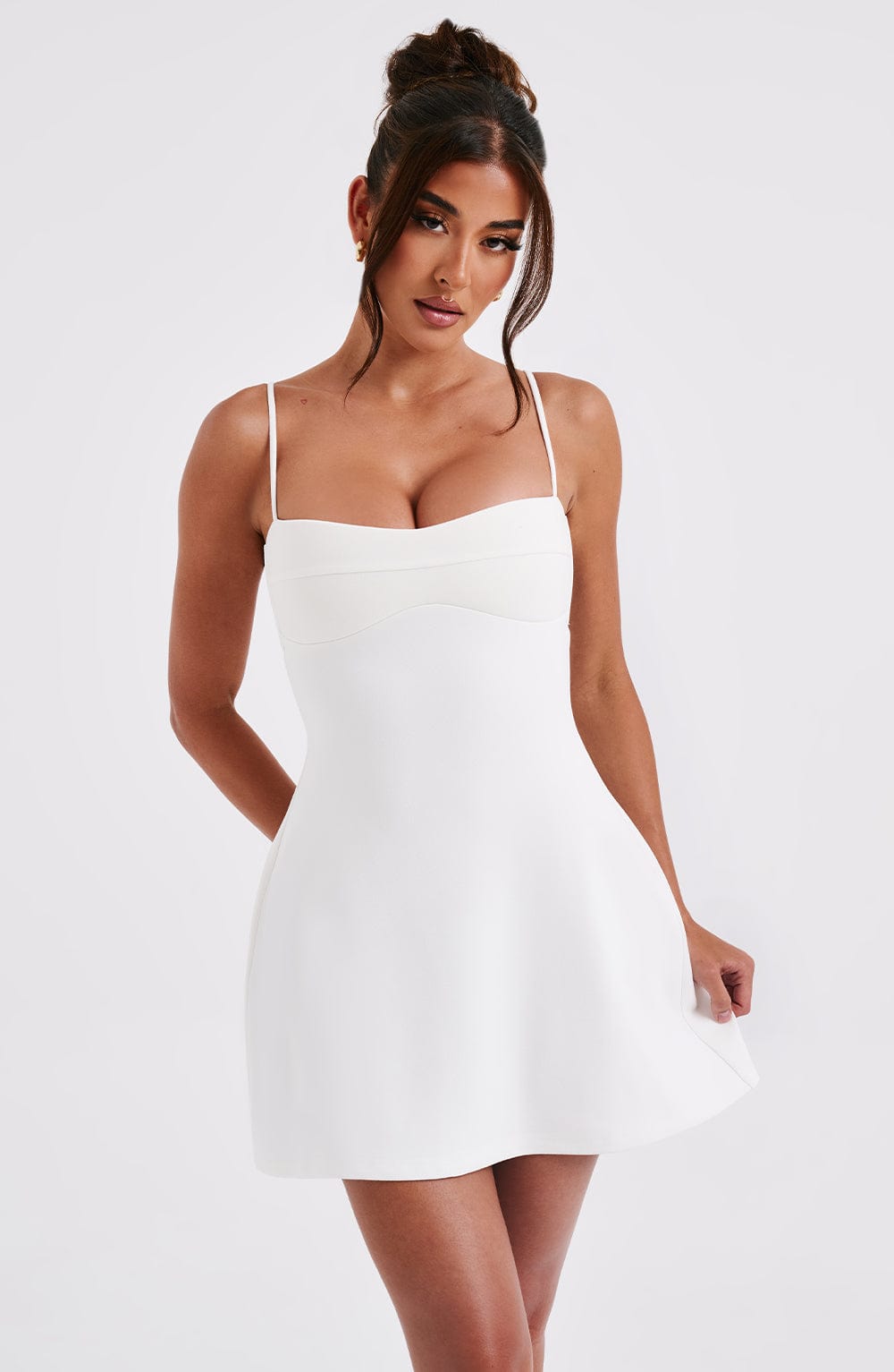 Vestido Mini Dakota - Marfil
