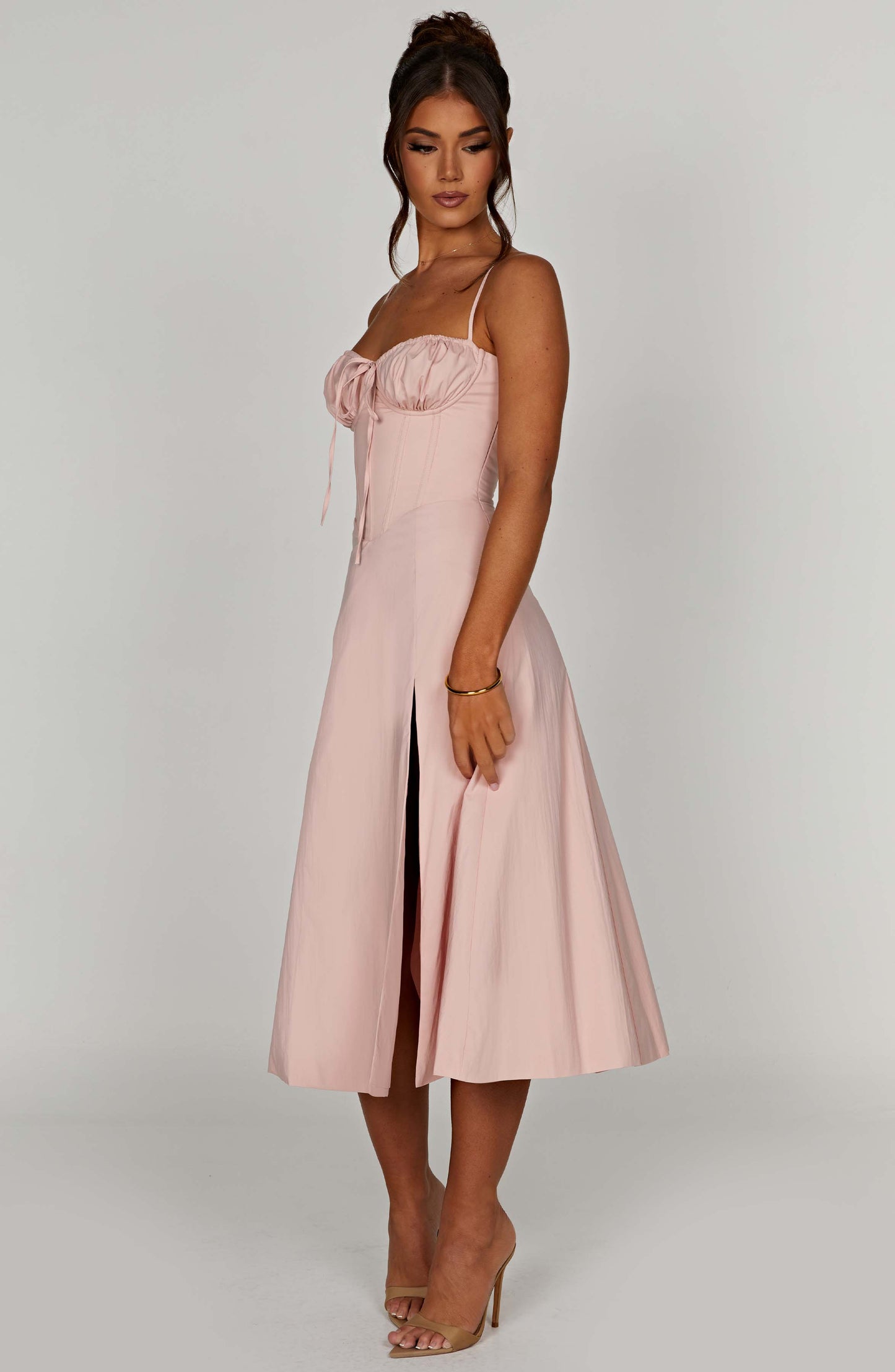 Vestido Midi Deanna - Rosa