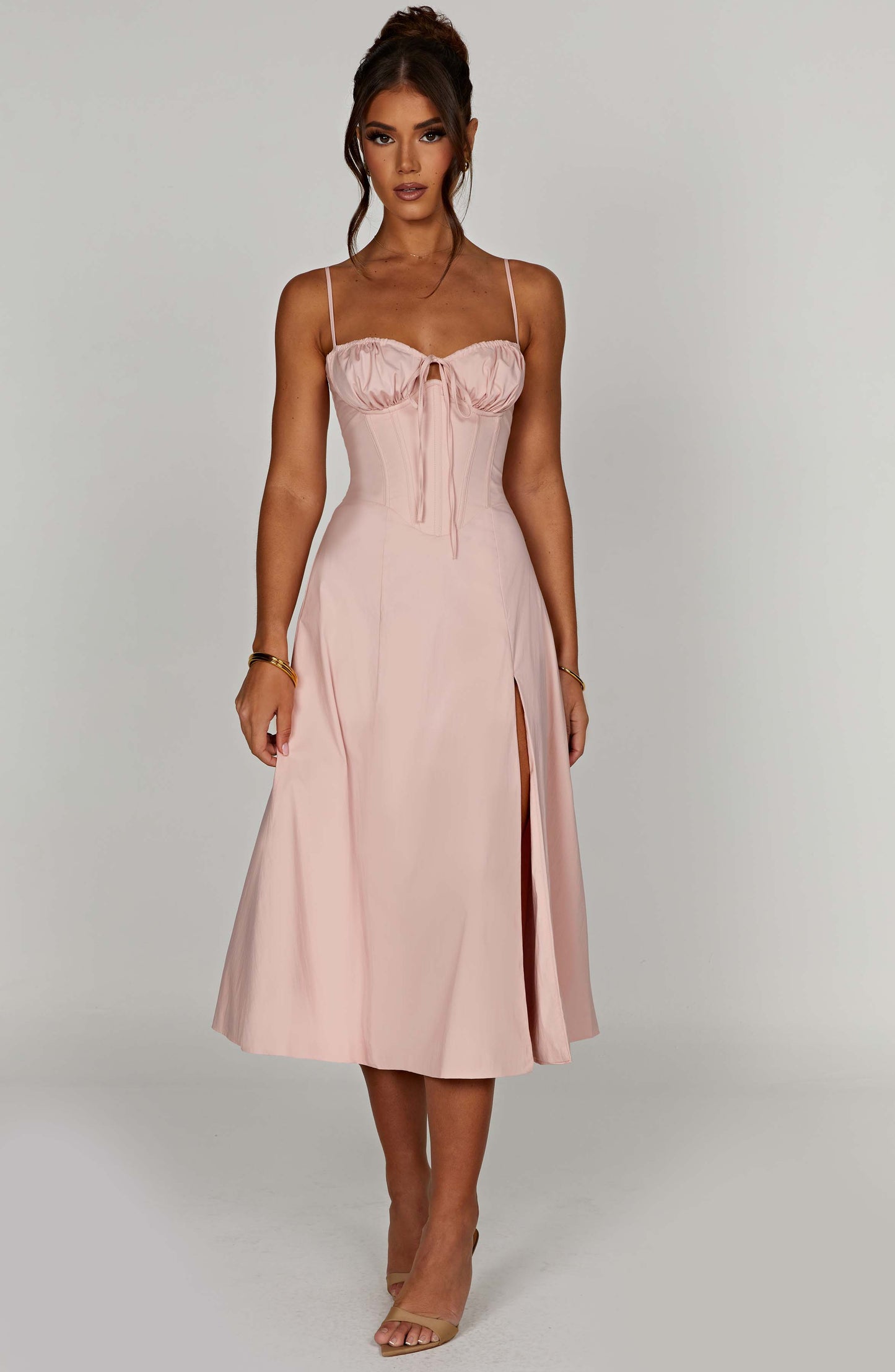 Vestido Midi Deanna - Rosa